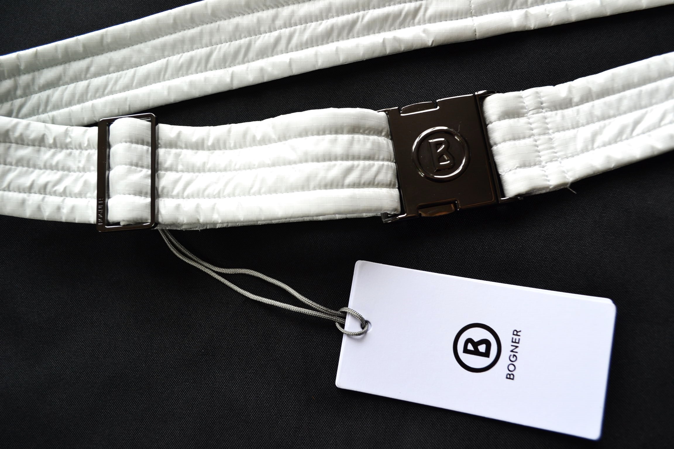 BOGNER DAMEN HERREN GÜRTEL für die SKIHOSE HOSE WEIß max 100 cm NEU – Bild 3