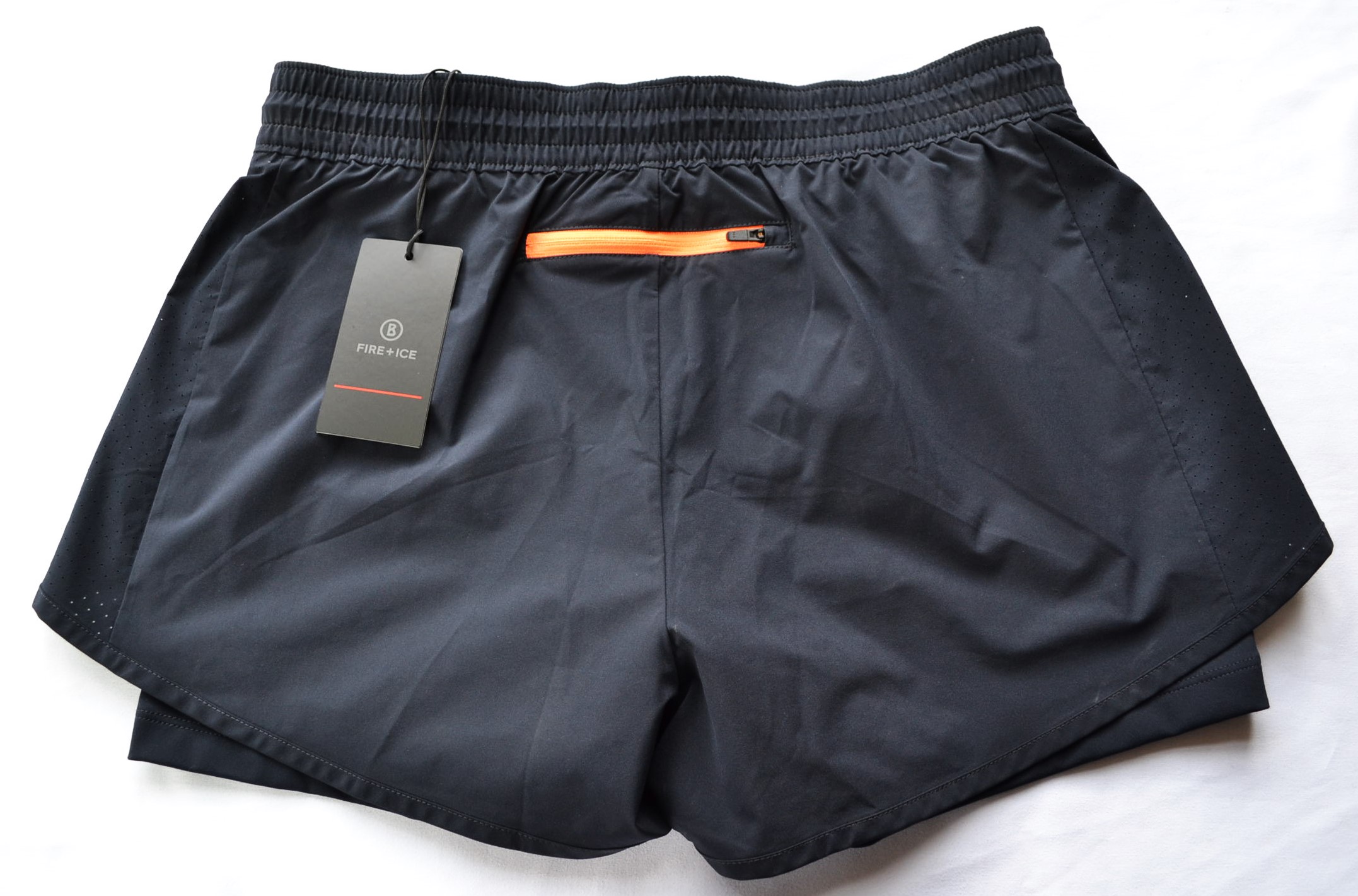 BOGNER F+I DAMEN FUNKTIONS SHORTS SPORT JOGA JOGGING DUNKELBLAU MIT INNENSHORTS Gr 36 S NEU – Bild 6