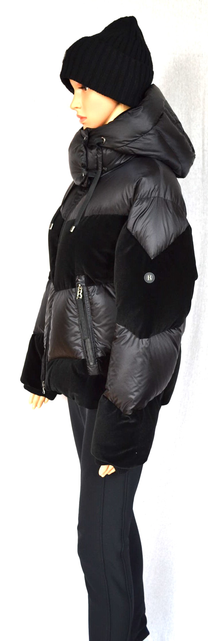 BOGNER CATHY DAMEN DAUNENJACKE JACKE OVERSIZE SCHWARZ Gr 36 S NEU – Bild 4