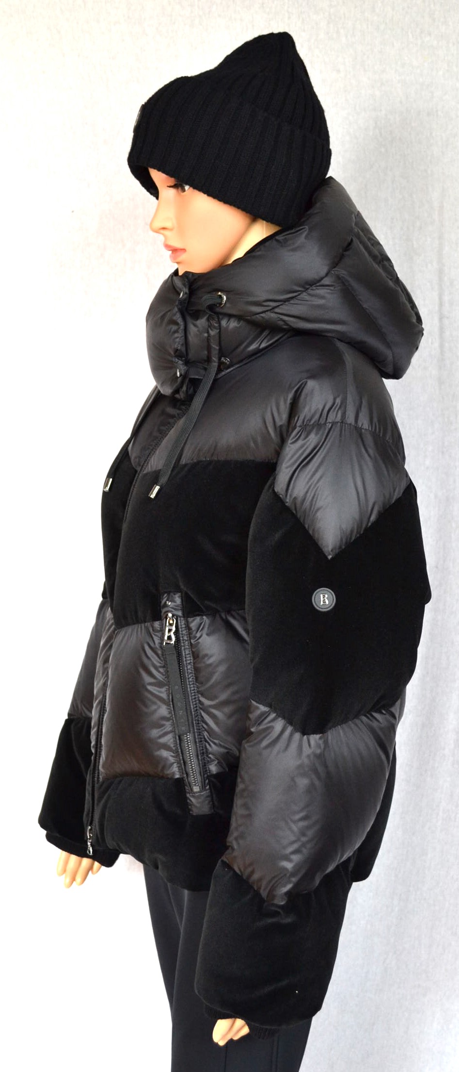 BOGNER CATHY DAMEN DAUNENJACKE JACKE OVERSIZE SCHWARZ Gr 36 S NEU – Bild 5