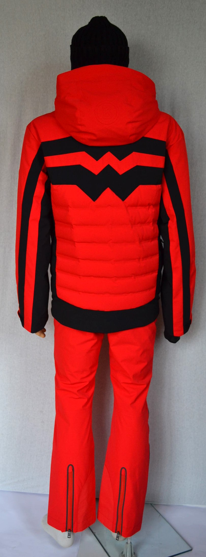 BOGNER SET SKIANZUG HERREN SKIJACKE FELIKS ROT-SCHWARZ STRETCH + SKIHOSE TIM 4 Gr 50 L NEU – Bild 7