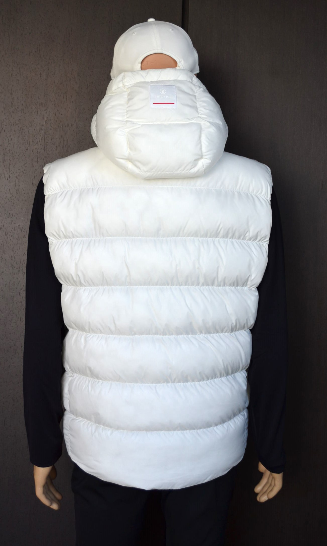 BOGNER FIRE+ICE HOWARD HERREN WESTE MIT KAPUZE WEIß Gr 50 L NEU – Bild 8