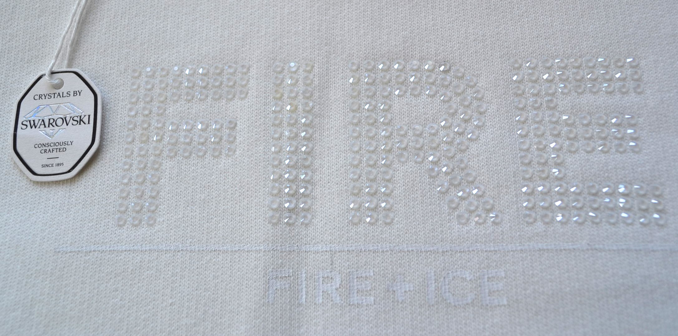 BOGNER FIRE+ICE NELLY 2 DAMEN HOODIE SWEATSHIRT WEIß LOGO AUS SWAROVSKI® KRISTALLEN Gr S-M NEU – Bild 6