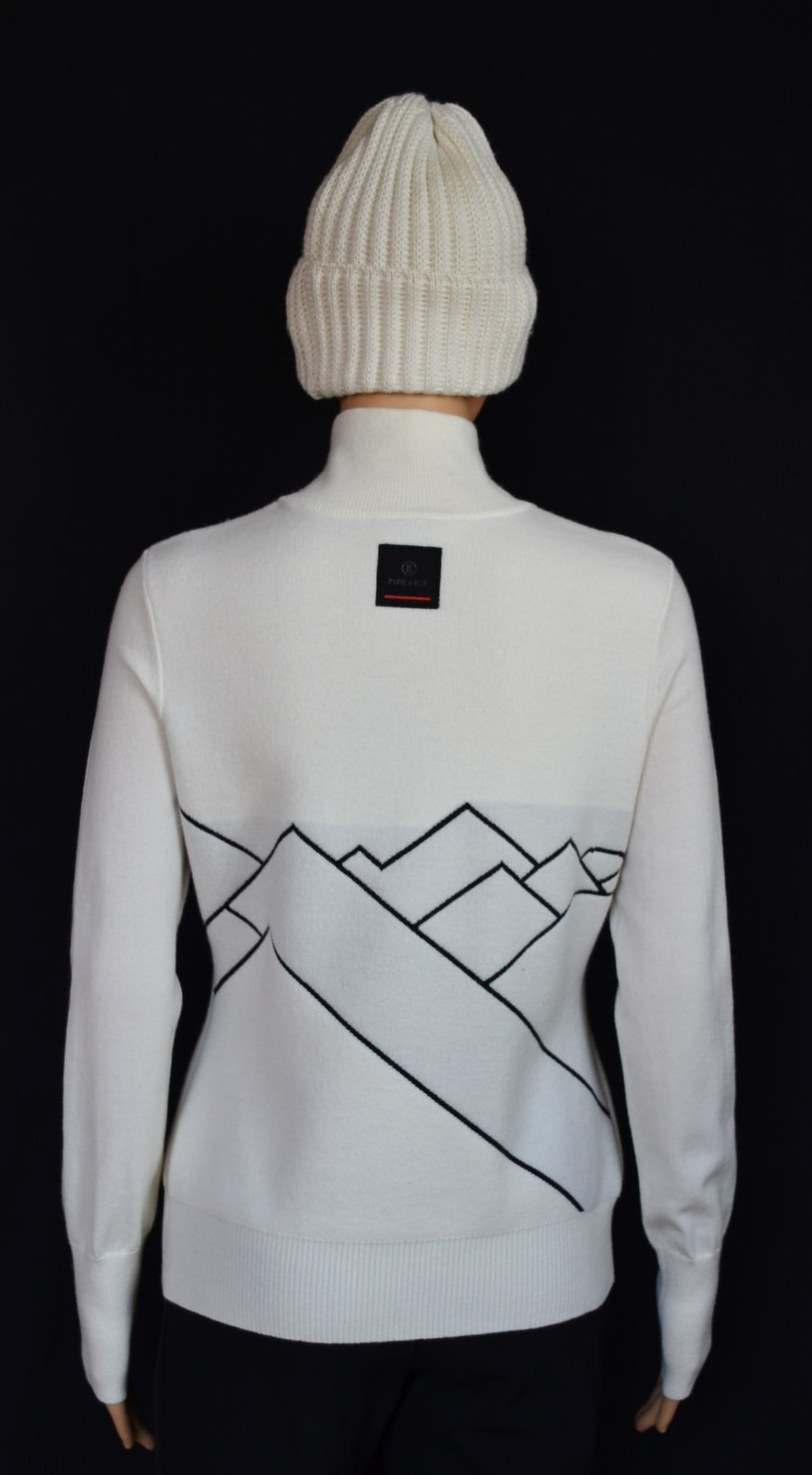 BOGNER FIRE+ICE AZRA 3 DAMEN STRICK TROYER PULLOVER WEIß Gr 36 S NEU – Bild 3