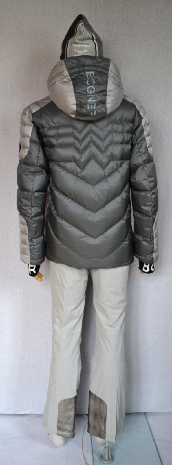 BOGNER SET SKIANZUG TINO HERREN DAUNEN SKIJACKE GRAU + SKIHOSE TOM GRAU Gr 56 3XL NEU – Bild 13