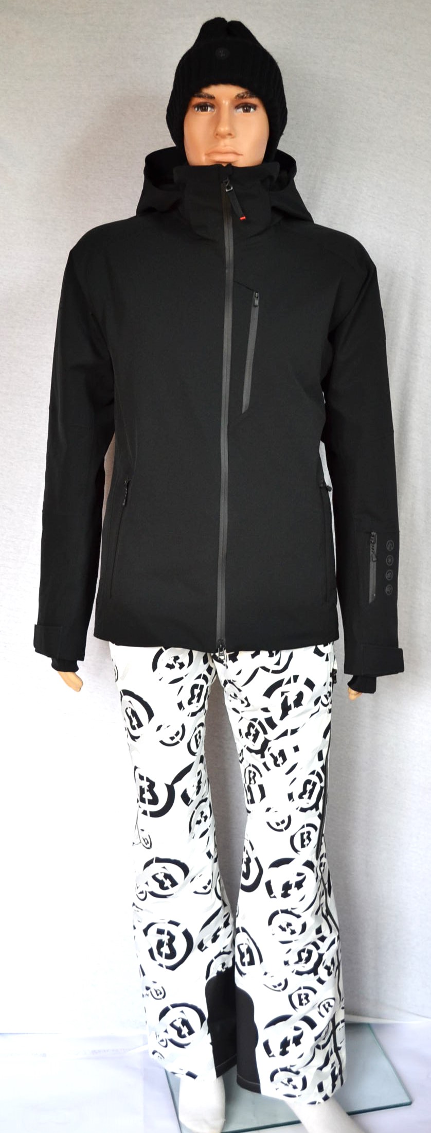 BOGNER FIRE+ICE EASON 3 HERREN SKIJACKE SCHWARZ STRETCH MENS Gr 50 L NEU – Bild 2