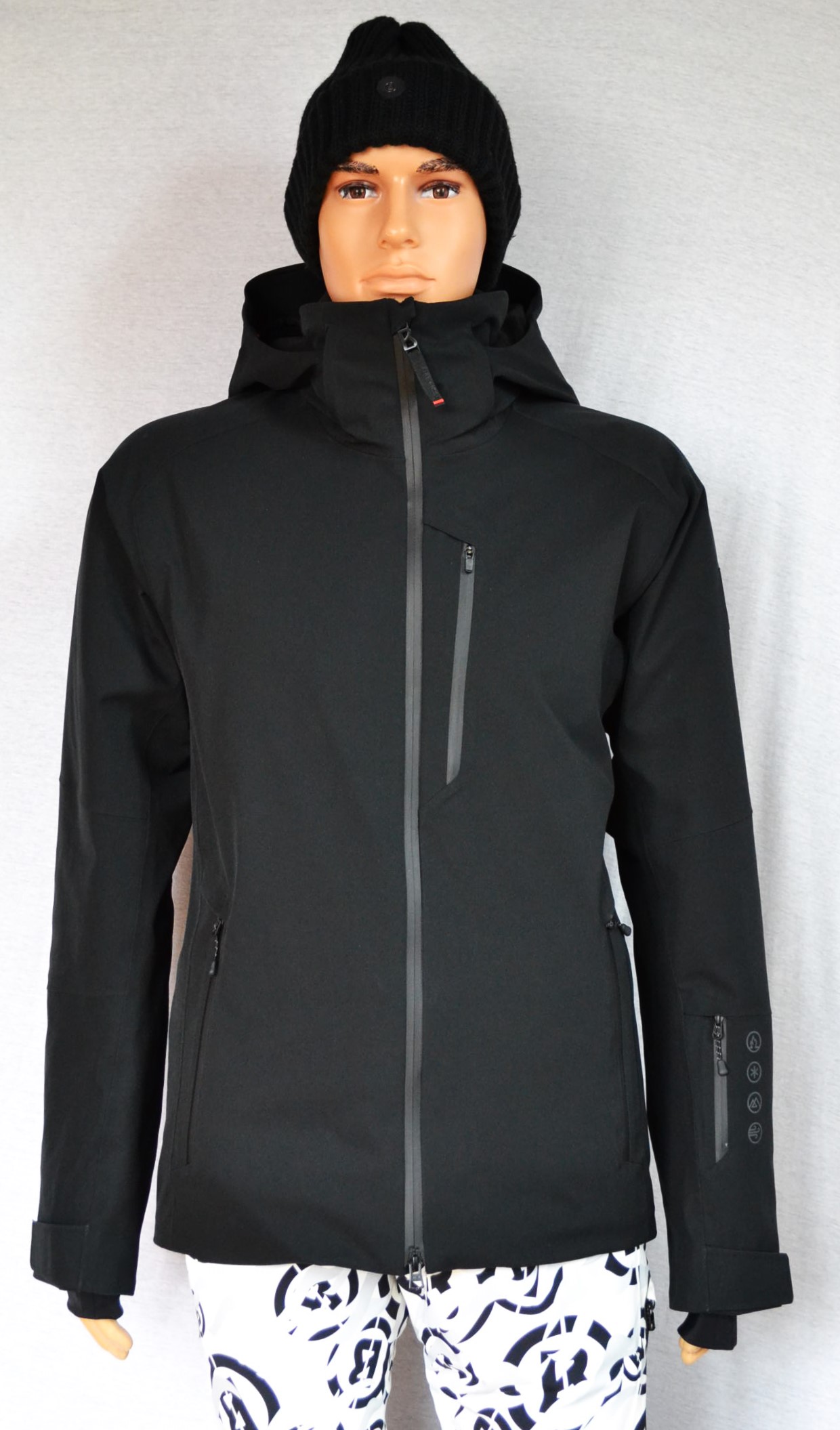BOGNER FIRE+ICE EASON 3 HERREN SKIJACKE SCHWARZ STRETCH MENS Gr 50 L NEU – Bild 3