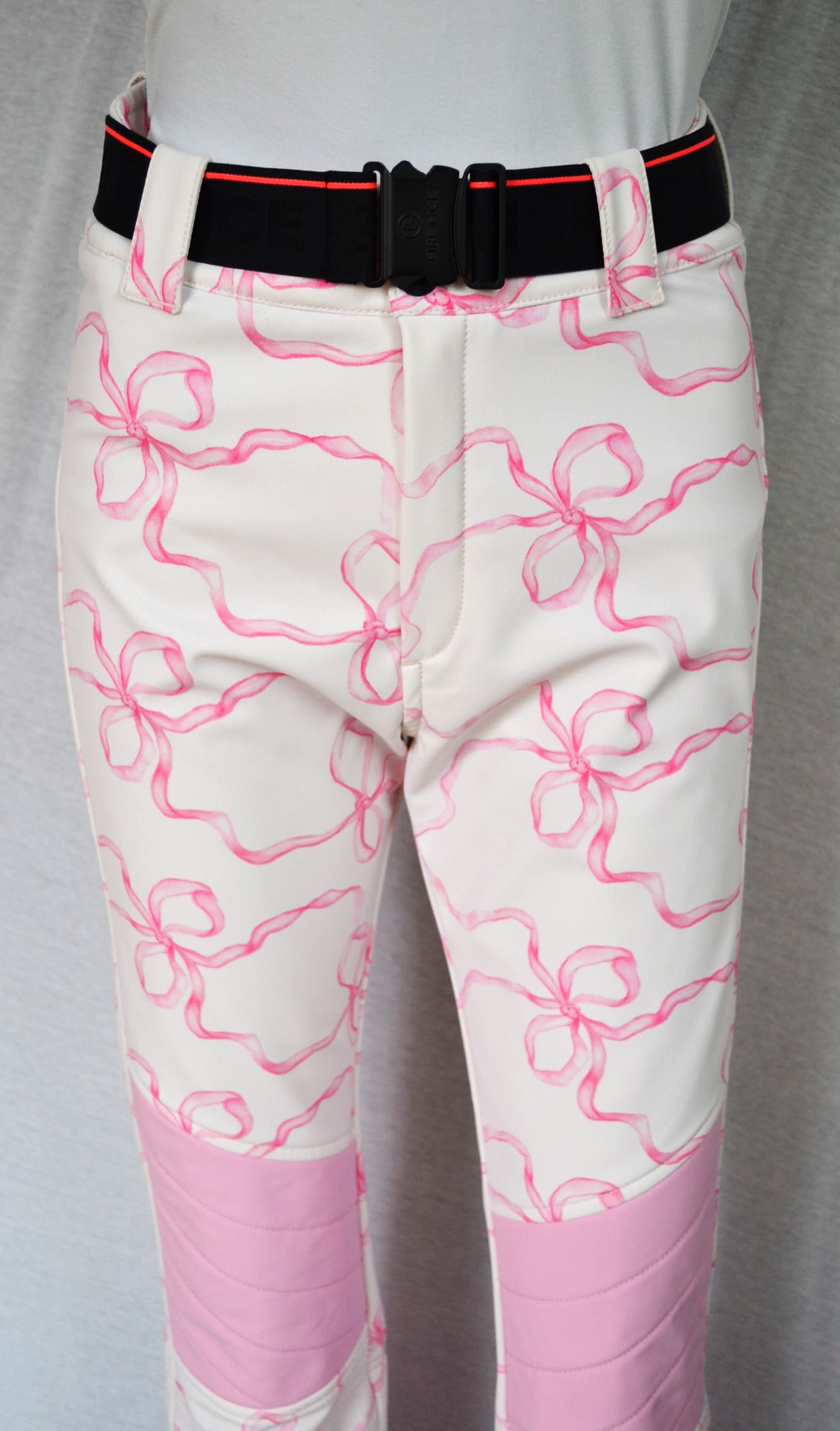 BOGNER FIRE+ICE x LoveShakeFancy ZULA DAMEN JET SKIHOSE SOFTSHELL FULL STRETCH SCHLEIFEN ROSA Gr 36 S NEU – Bild 4