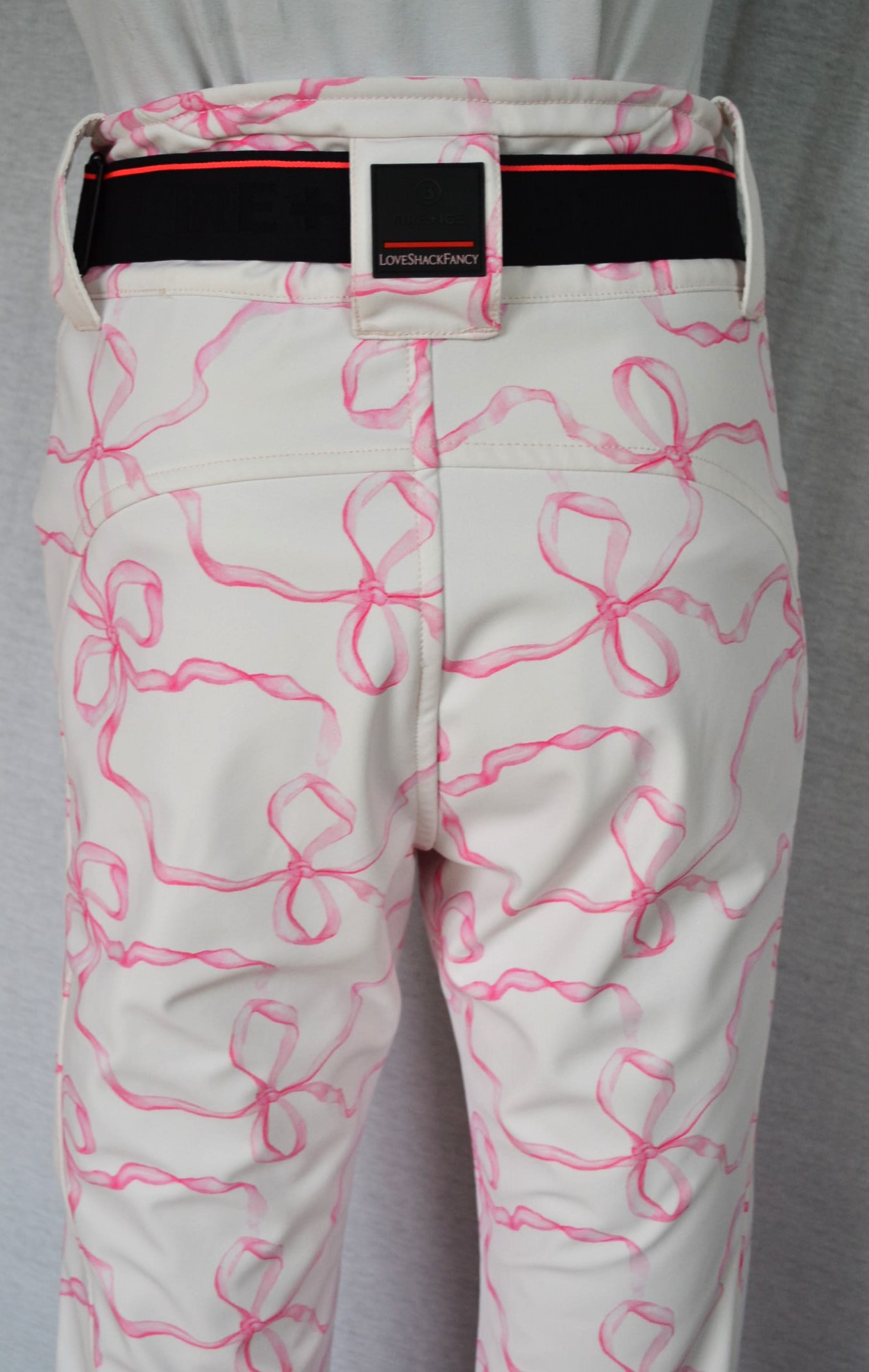 BOGNER FIRE+ICE x LoveShakeFancy ZULA DAMEN JET SKIHOSE SOFTSHELL FULL STRETCH SCHLEIFEN ROSA Gr 36 S NEU – Bild 7