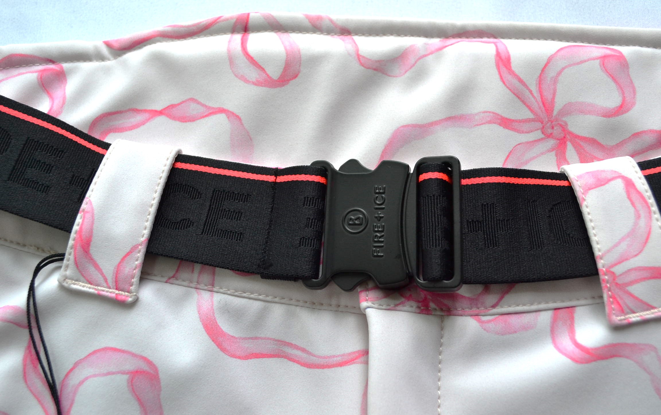 BOGNER FIRE+ICE x LoveShakeFancy ZULA DAMEN JET SKIHOSE SOFTSHELL FULL STRETCH SCHLEIFEN ROSA Gr 36 S NEU – Bild 10