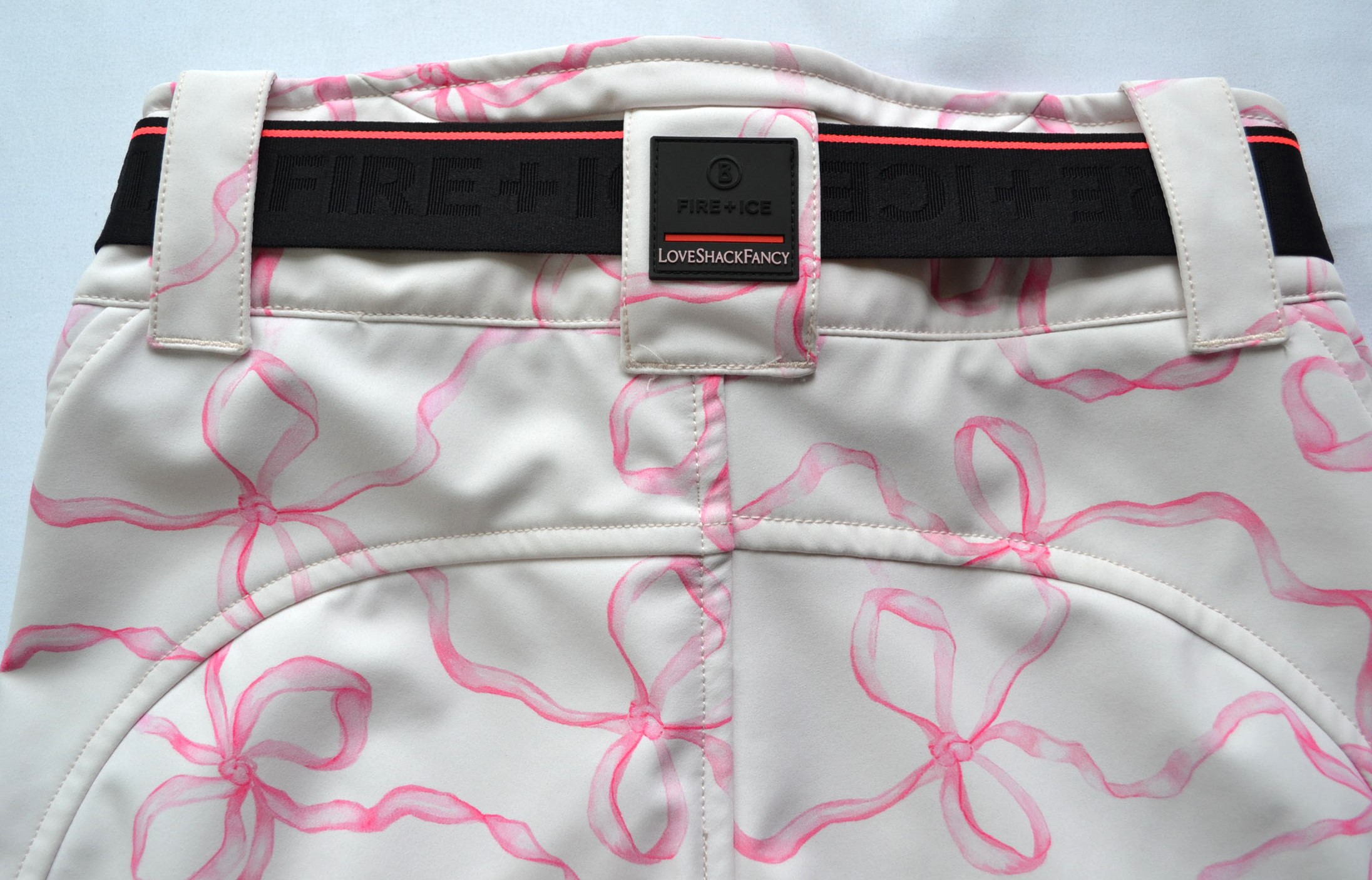 BOGNER FIRE+ICE x LoveShakeFancy ZULA DAMEN JET SKIHOSE SOFTSHELL FULL STRETCH SCHLEIFEN ROSA Gr 36 S NEU – Bild 12