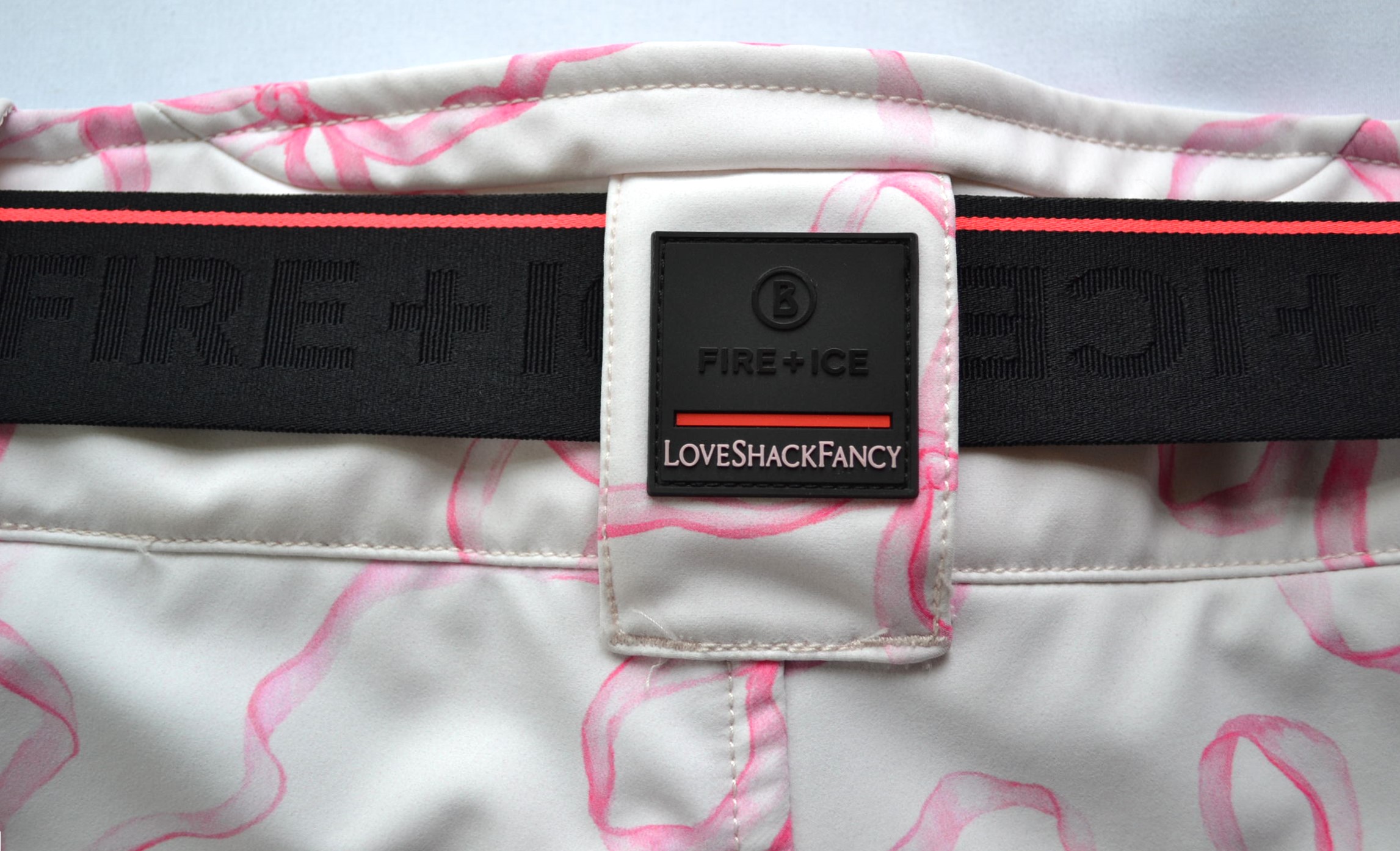 BOGNER FIRE+ICE x LoveShakeFancy ZULA DAMEN JET SKIHOSE SOFTSHELL FULL STRETCH SCHLEIFEN ROSA Gr 36 S NEU – Bild 13