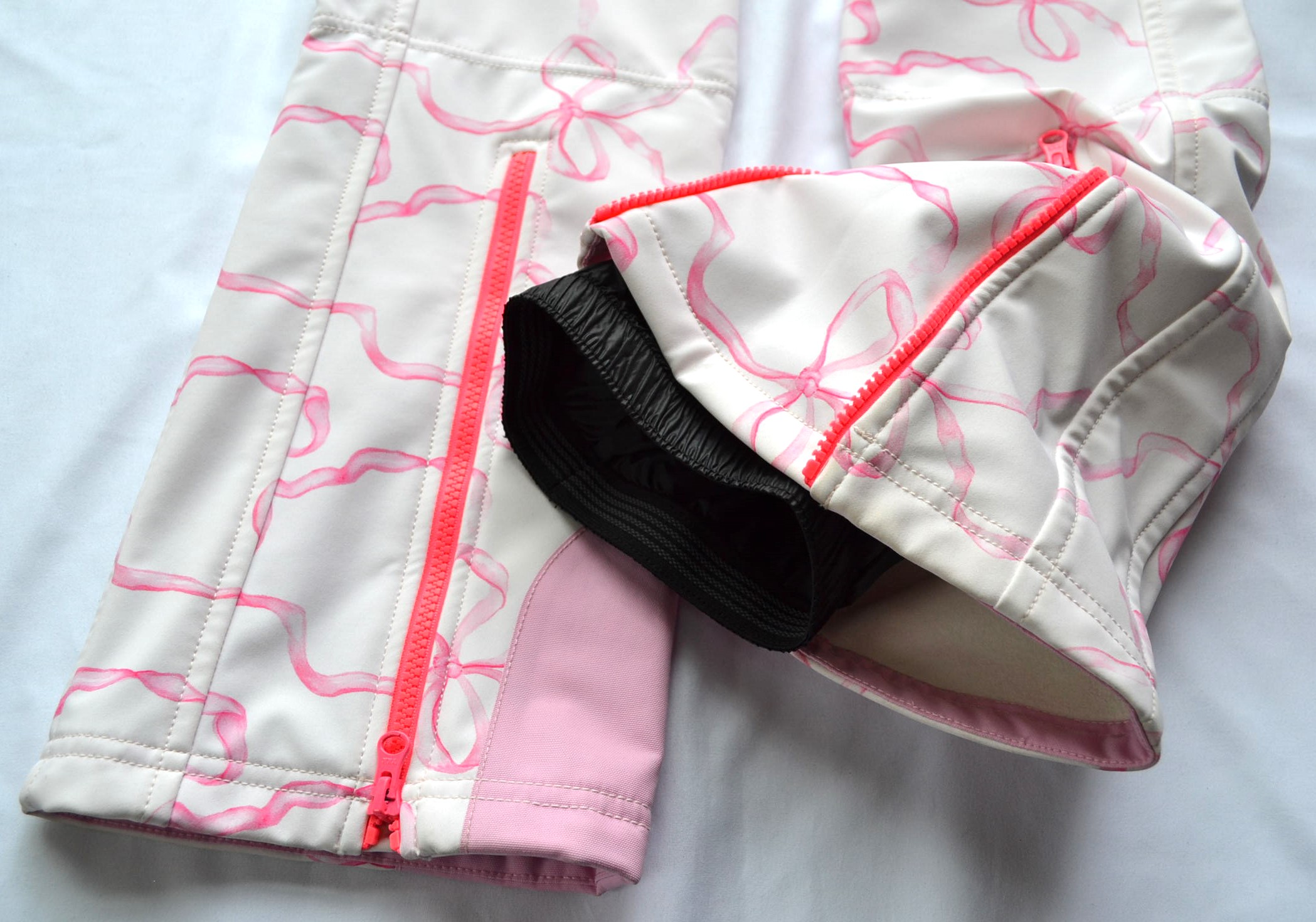BOGNER FIRE+ICE x LoveShakeFancy ZULA DAMEN JET SKIHOSE SOFTSHELL FULL STRETCH SCHLEIFEN ROSA Gr 36 S NEU – Bild 15