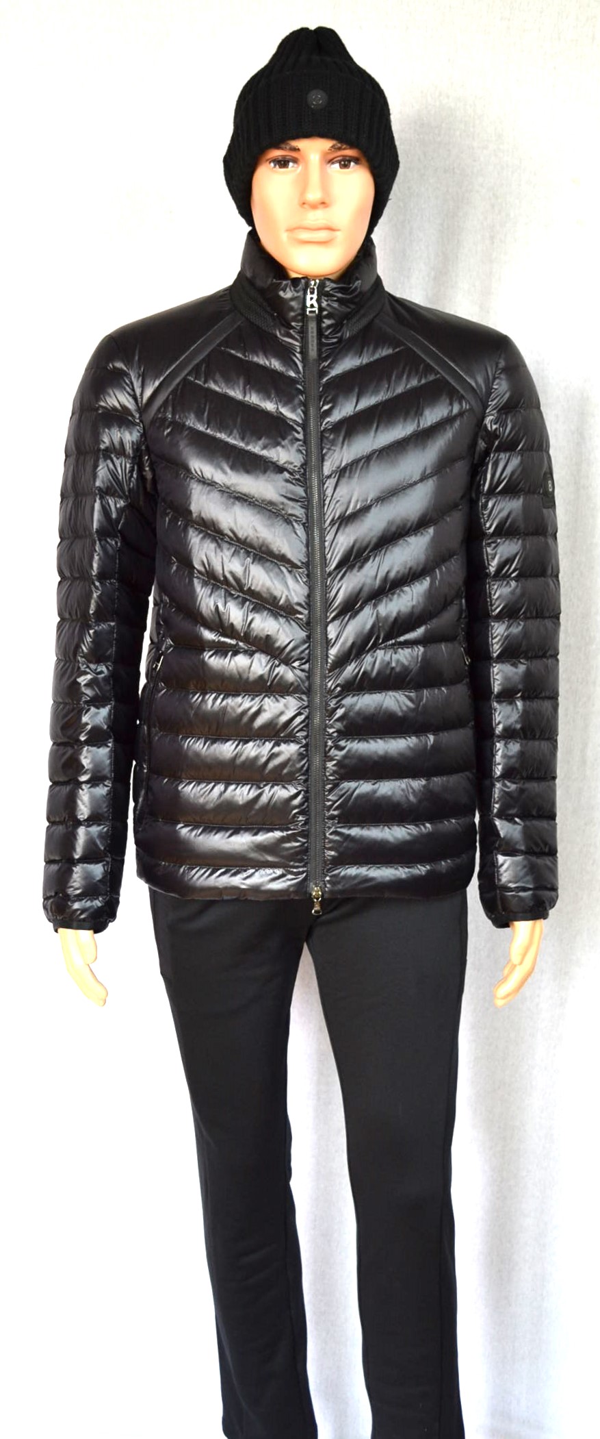 BOGNER LIMAN HERREN LEICHTDAUNENJACKE STEPPJACKE JACKE SCHWARZ Gr 48 52 M XL NEU – Bild 2