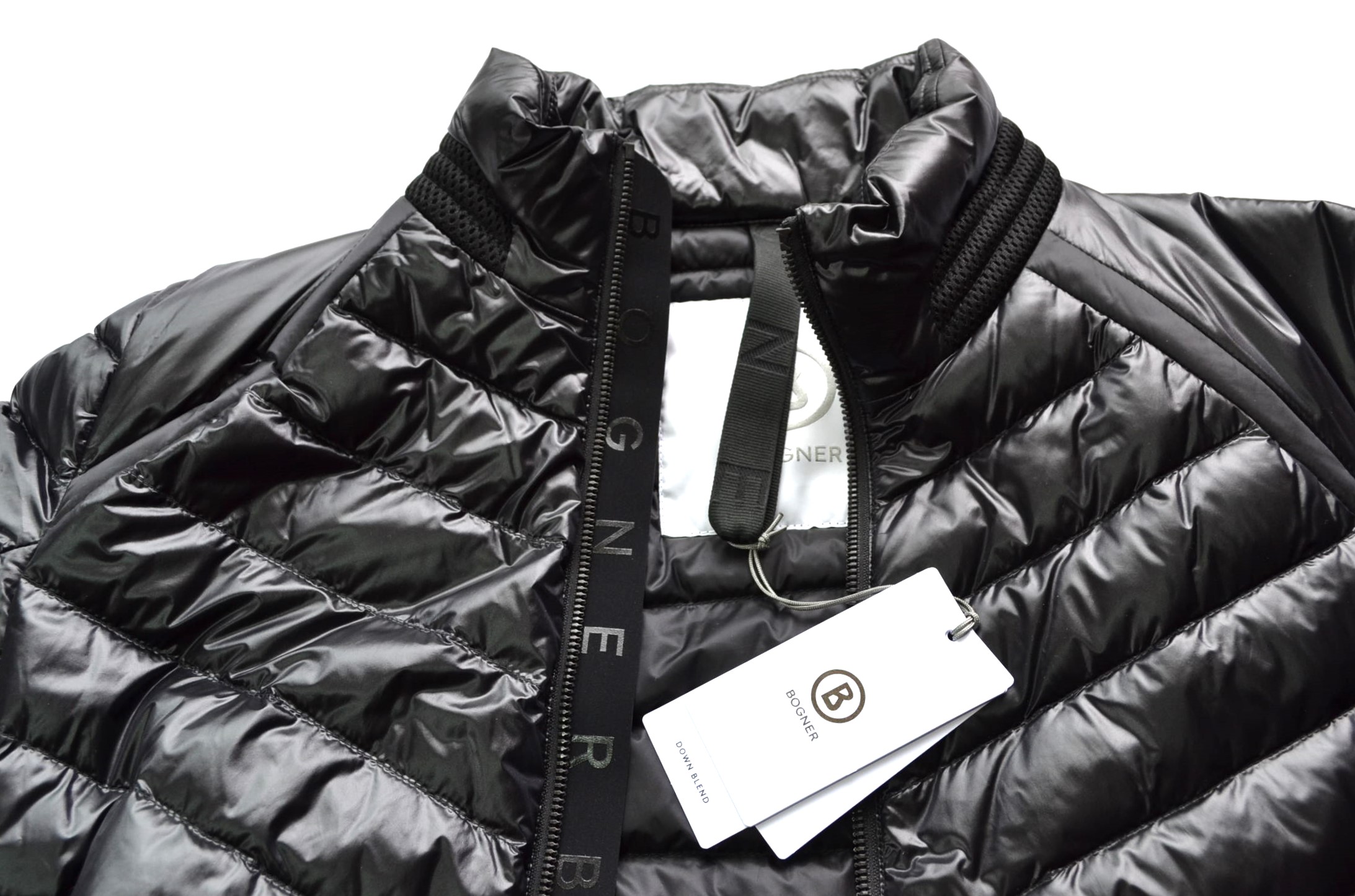 BOGNER LIMAN HERREN LEICHTDAUNENJACKE STEPPJACKE JACKE SCHWARZ Gr 48 52 M XL NEU – Bild 5
