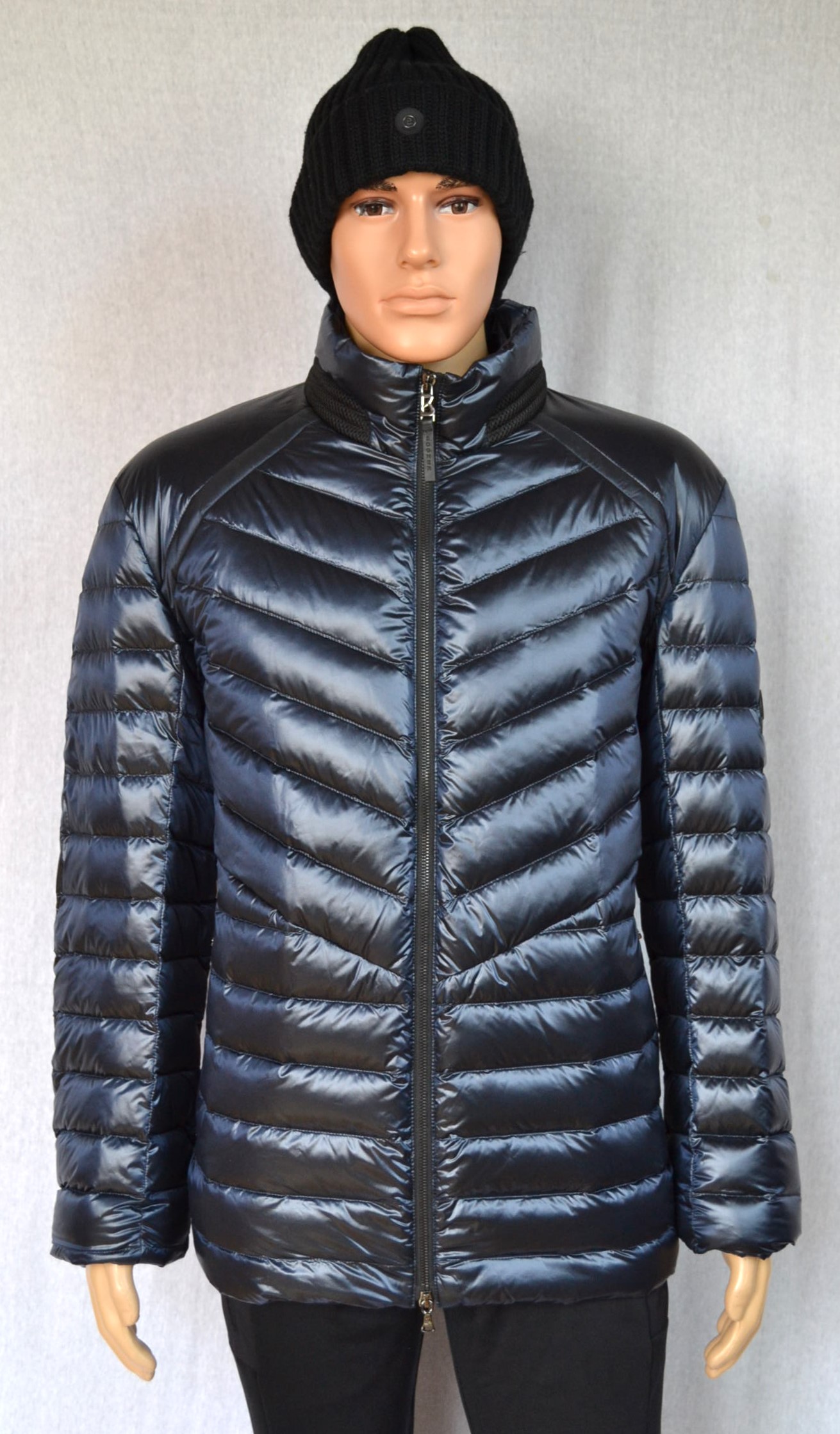 BOGNER LIMAN HERREN LEICHTDAUNENJACKE STEPPJACKE JACKE DUNKELBLAU Gr 58 4XL NEU – Bild 3
