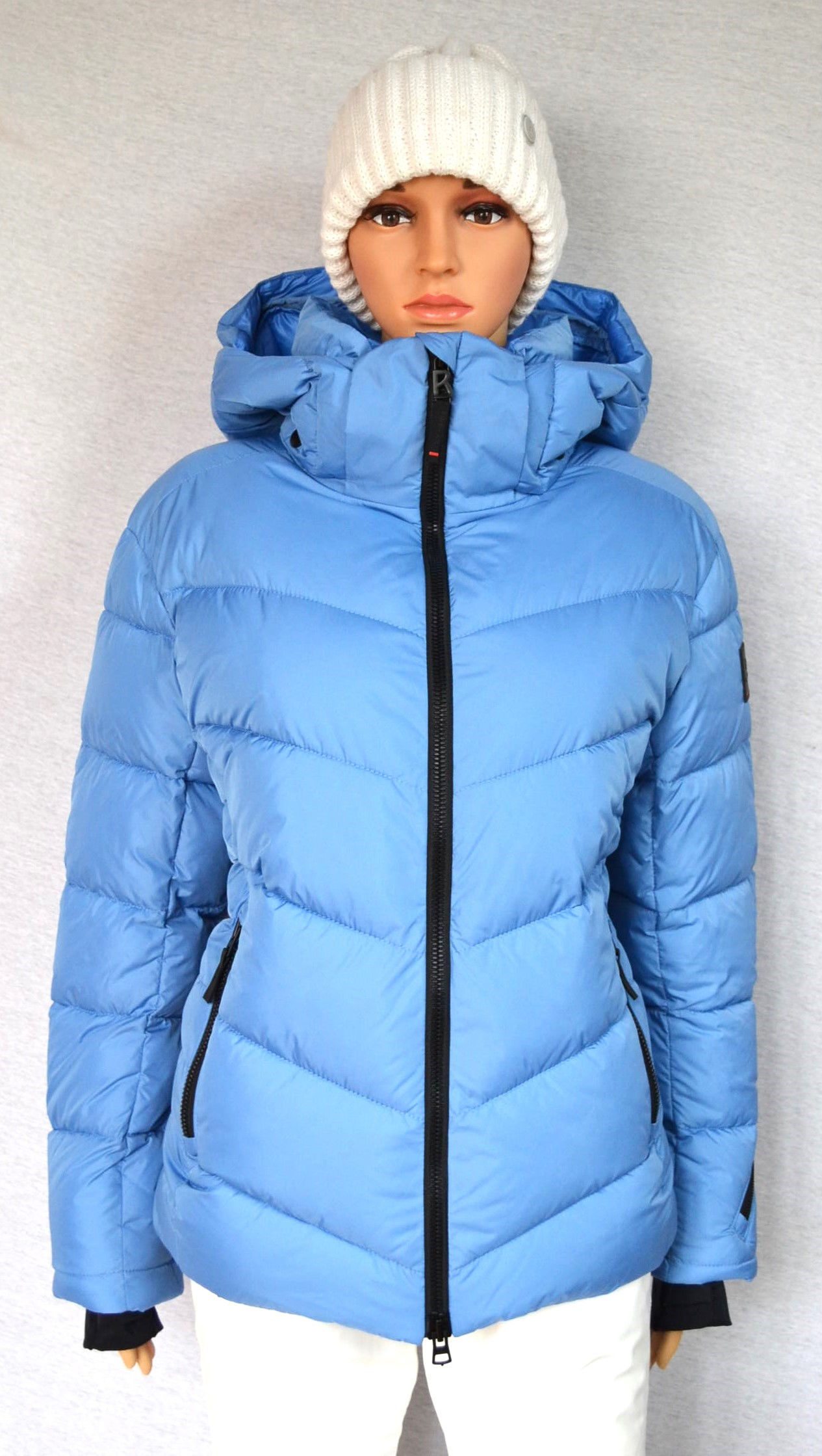BOGNER FIRE+ICE SAELLY 2 DAMEN SKIJACKE HELLBLAU SKI Gr 40 L NEU – Bild 2