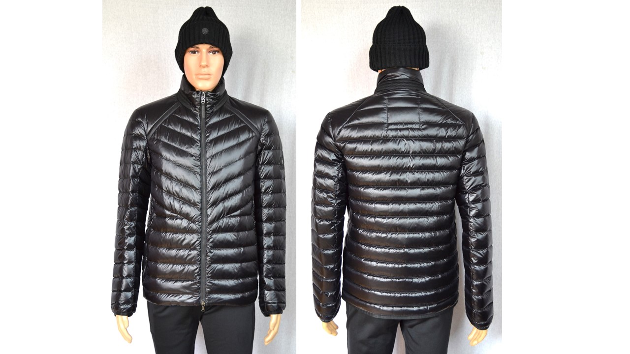 BOGNER LIMAN HERREN LEICHTDAUNENJACKE STEPPJACKE JACKE SCHWARZ Gr 48 52 M XL NEU