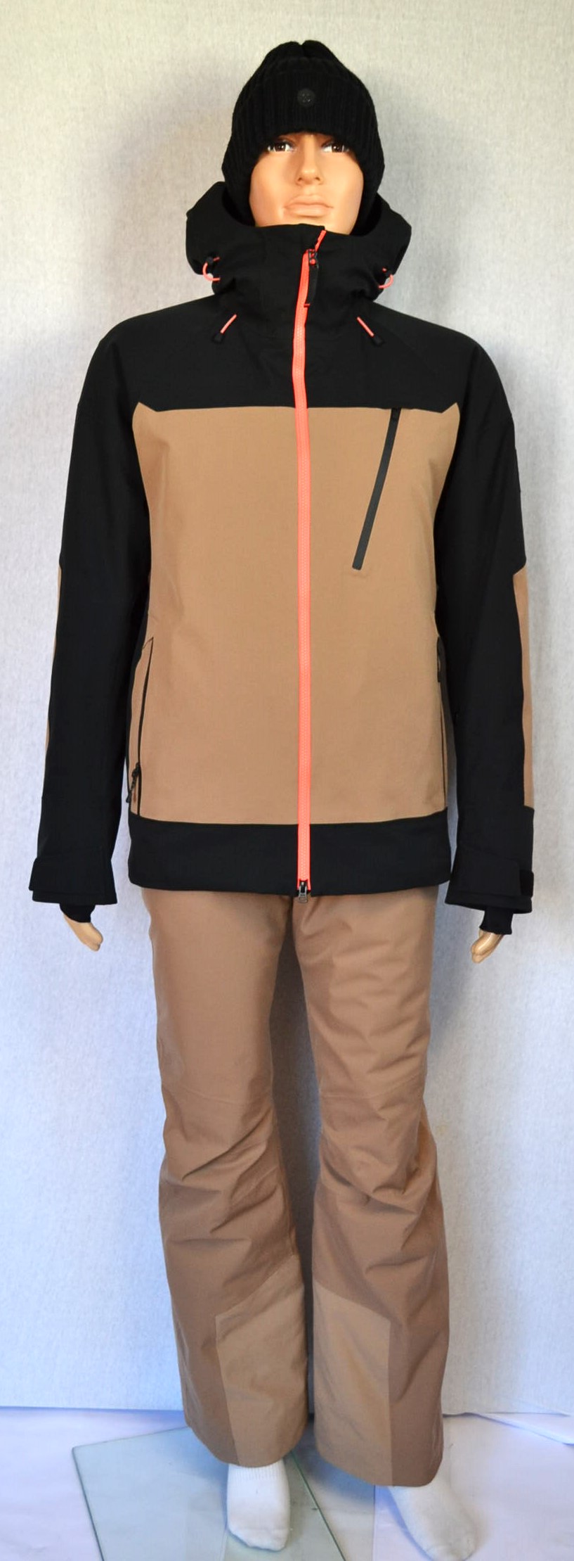 BOGNER SET SKIANZUG FIRE+ICE HERREN SKIJACKE TAJO SCHWARZ KARAMELL + SKIHOSE SCOTT Gr 50 L NEU – Bild 2