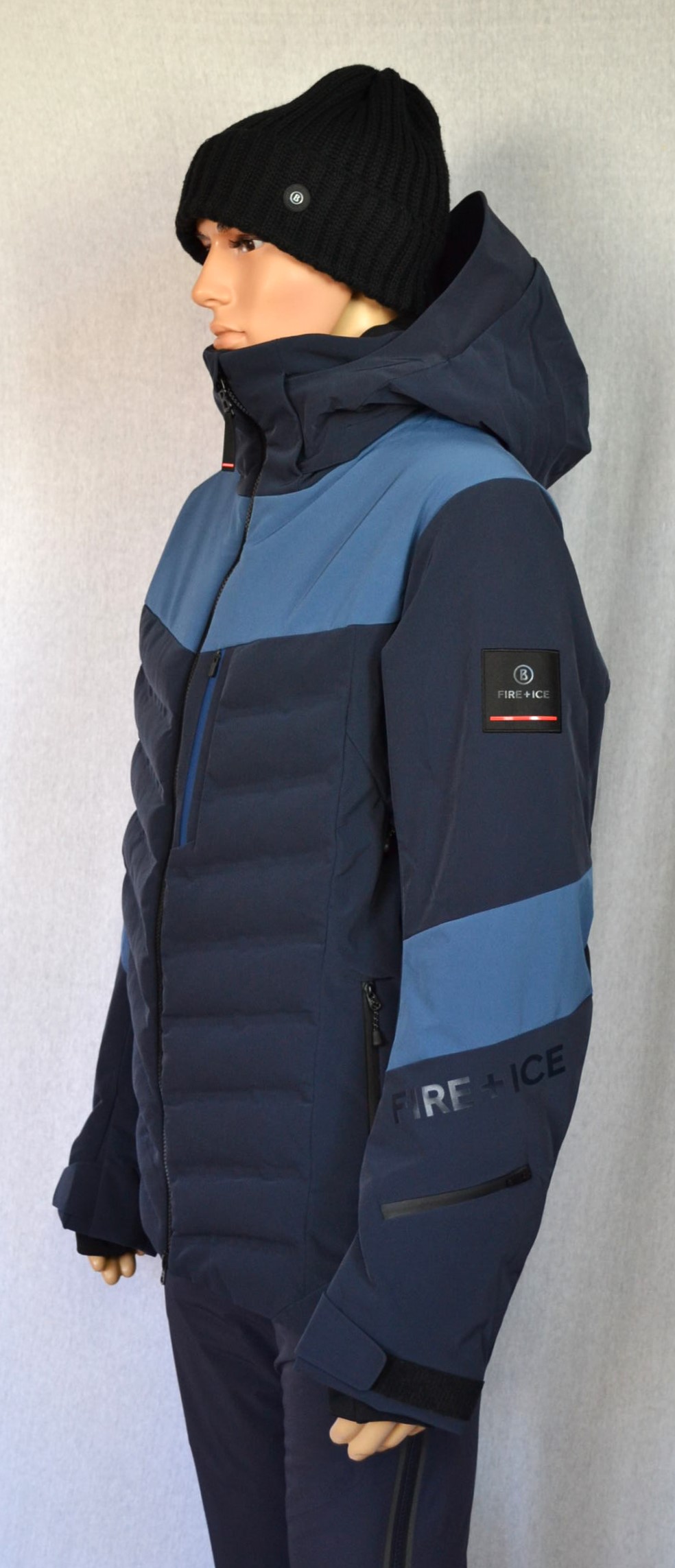 BOGNER FIRE+ICE RADEK HERREN SKIJACKE 4-WEGE STRETCH BLAU Gr 54 XXL NEU – Bild 5