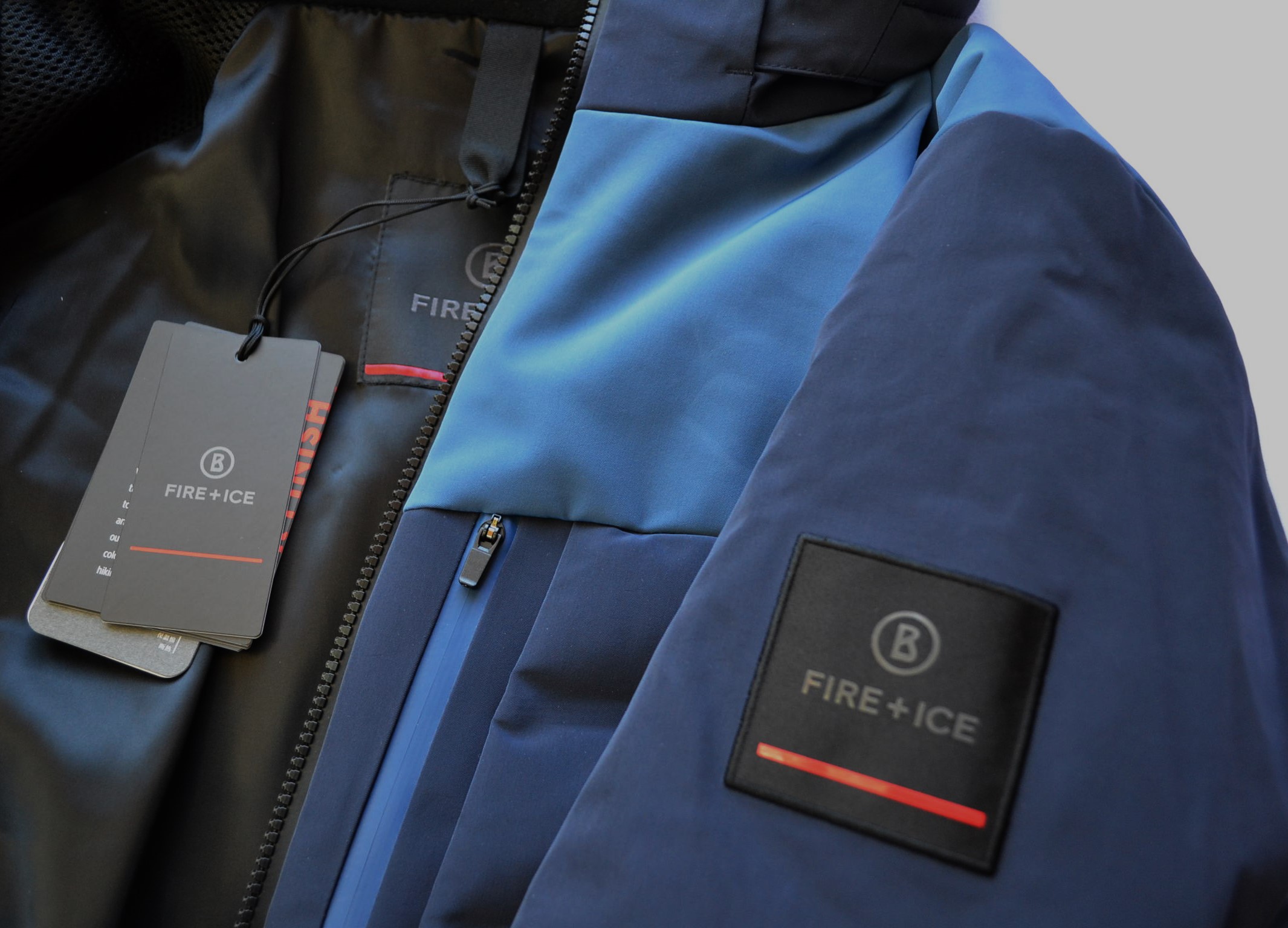 BOGNER FIRE+ICE RADEK HERREN SKIJACKE 4-WEGE STRETCH BLAU Gr 54 XXL NEU – Bild 14
