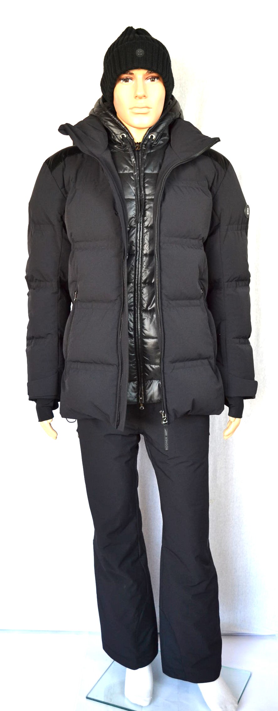 BOGNER 007 BOND SET SKIANZUG BOND 22 HERREN SKIJACKE + BOND 2 SKIHOSE SCHWARZ Gr 48 54 56 M XXL 3XL NEU – Bild 2