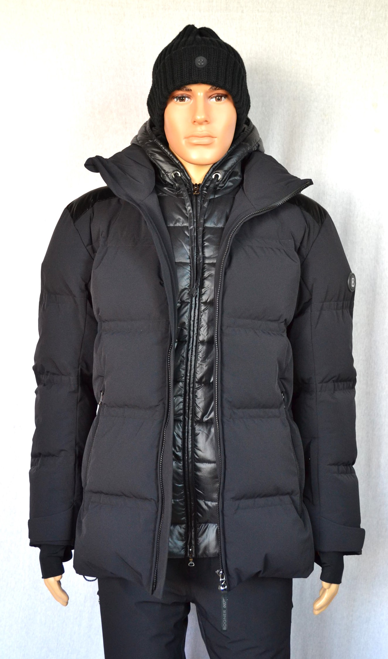 BOGNER 007 BOND SET SKIANZUG BOND 22 HERREN SKIJACKE + BOND 2 SKIHOSE SCHWARZ Gr 48 54 56 M XXL 3XL NEU – Bild 3