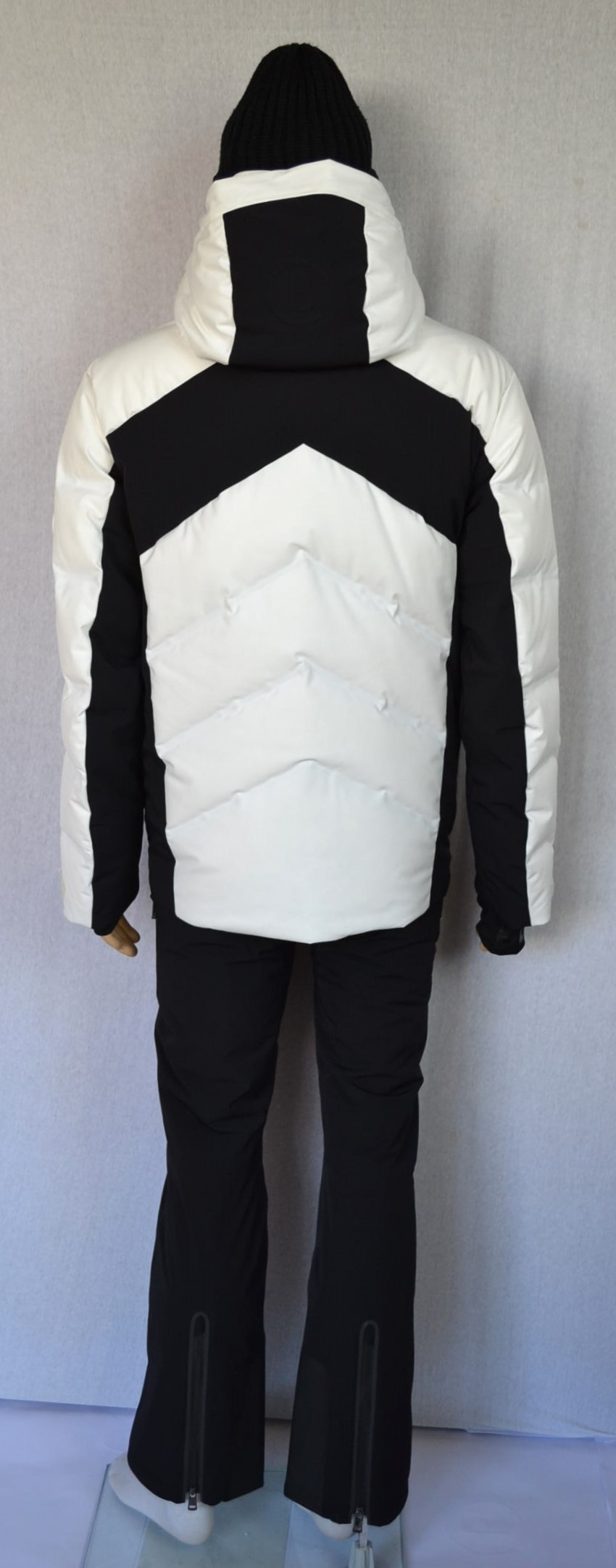 BOGNER HERREN SET SKIANZUG JERVIS DAUNEN SKIJACKE SCHWARZ-WEIß MIT TRENNBAREN INLAYER + SKIHOSE TIM SCHWARZ Gr 50 52 L XL NEU – Bild 6