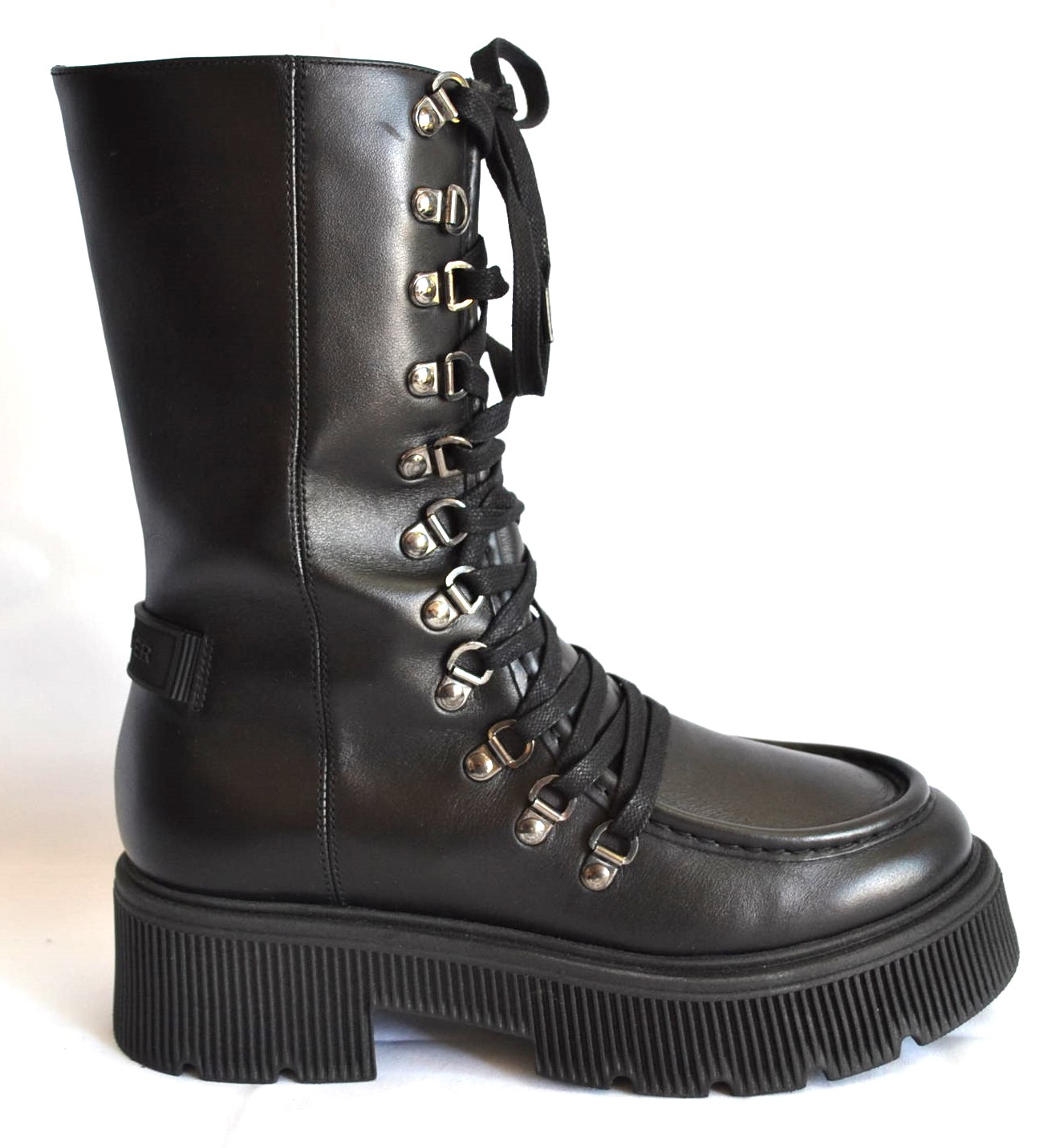 BOGNER TURIN DAMEN LEDER BOOTS STIEFEL SCHWARZ Gr 37 NEU OVP – Bild 3