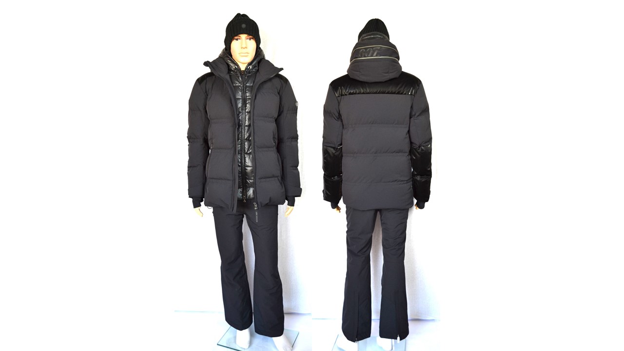 BOGNER 007 BOND SET SKIANZUG BOND 22 HERREN SKIJACKE + BOND 2 SKIHOSE SCHWARZ Gr 48 54 56 M XXL 3XL NEU