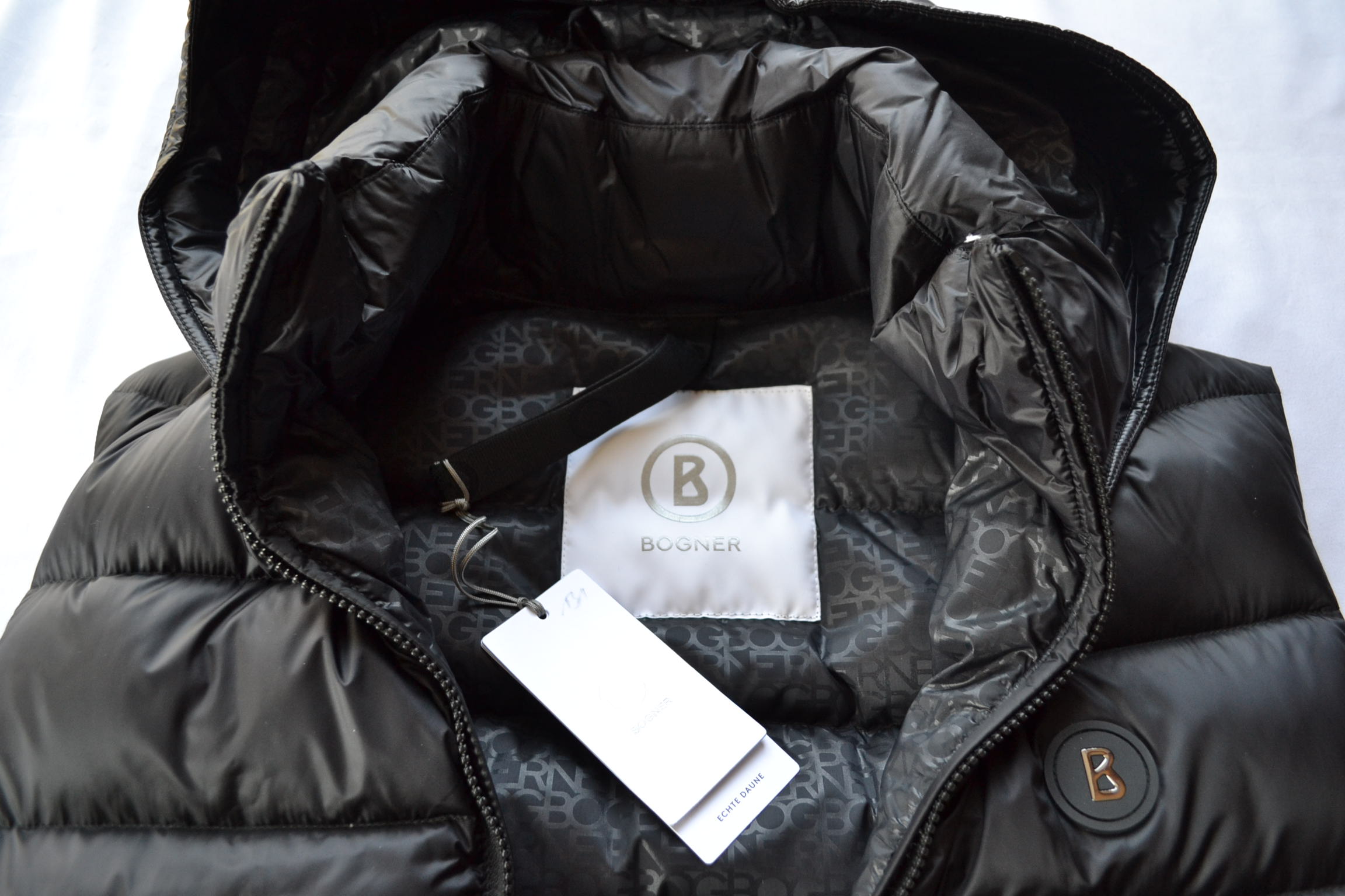 BOGNER HOLGER HERREN DAUNENWESTE WESTE SCHWARZ Gr 50 L NEU – Bild 6