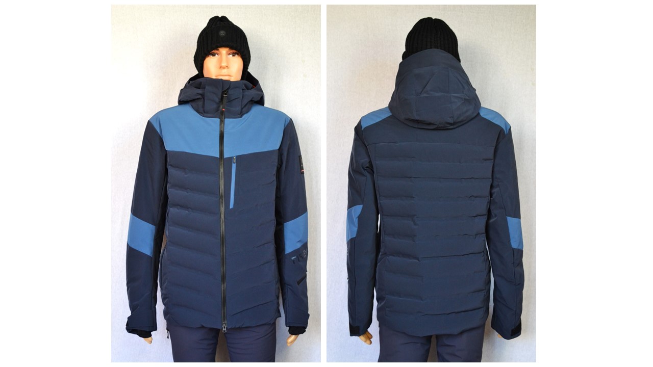 BOGNER FIRE+ICE RADEK HERREN SKIJACKE 4-WEGE STRETCH BLAU Gr 54 XXL NEU