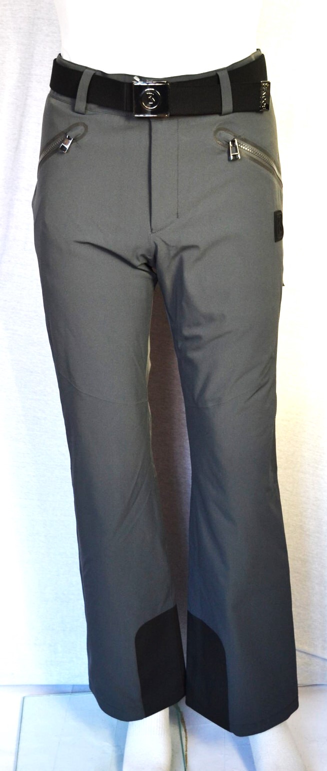 BOGNER TIM 4 HERREN SKIHOSE DUNKELGRAU MIT GÜRTEL Gr 50L L NEU – Bild 2