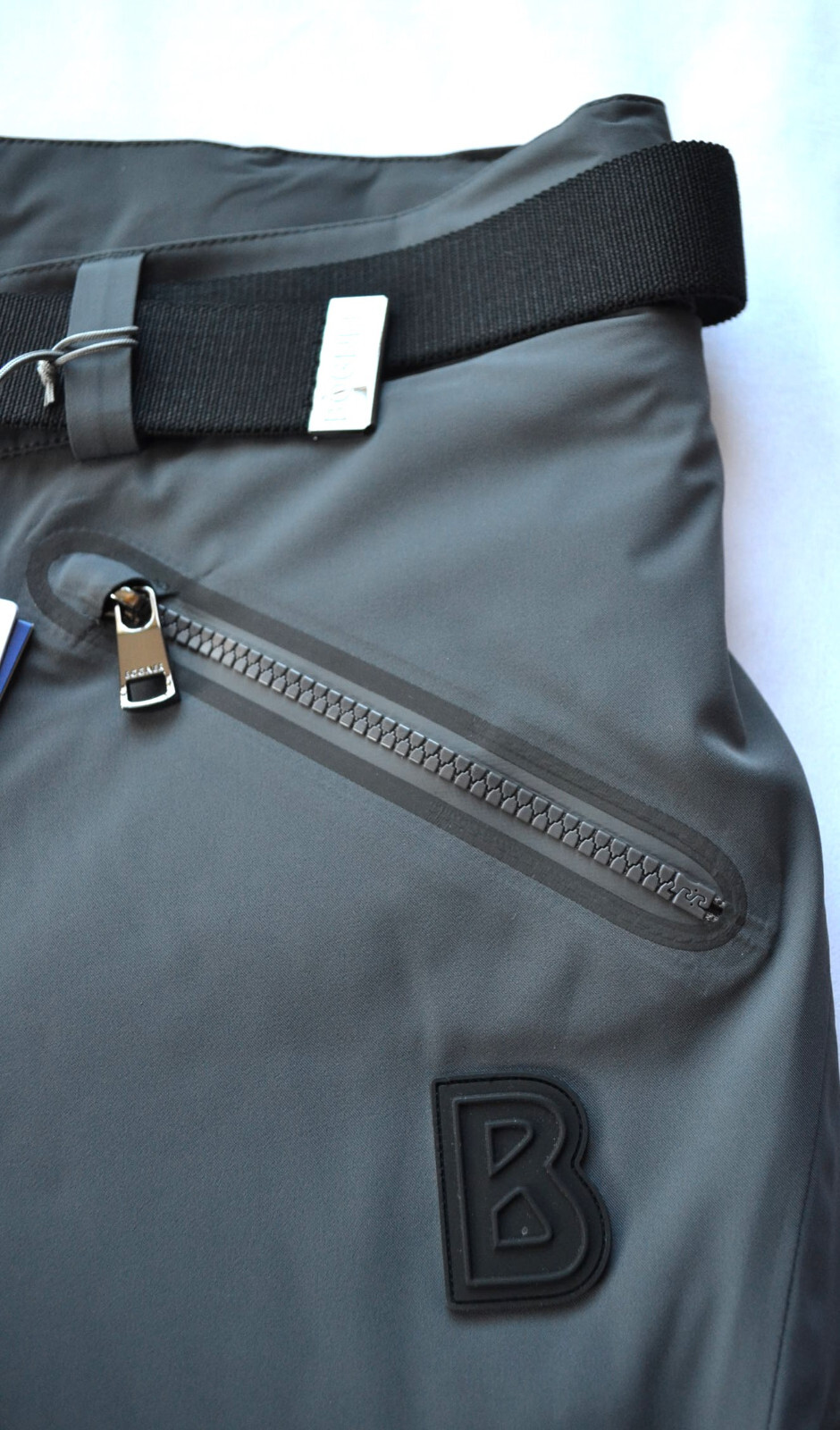 BOGNER TIM 4 HERREN SKIHOSE DUNKELGRAU MIT GÜRTEL Gr 50L L NEU – Bild 14