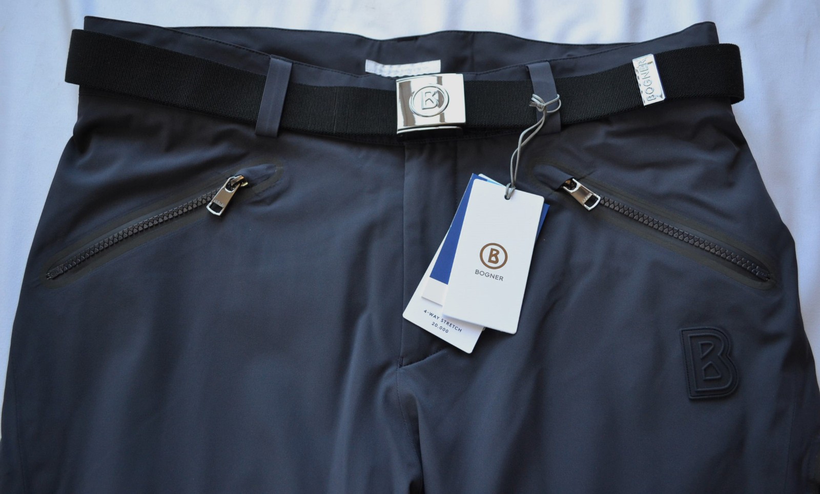 BOGNER TIM 4 HERREN SKIHOSE NAVY BLAU 4 WEGE STRETCH Gr 50L L NEU – Bild 11