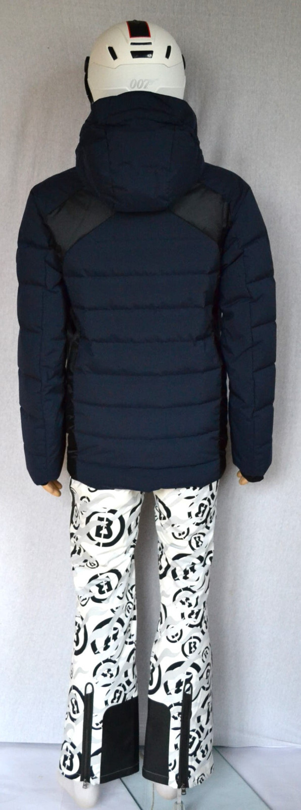 BOGNER TINUS D HERREN DAUNEN SKIJACKE DUNEKLBLAU SCHWARZ MIT INLAYER Gr 50 L NEU – Bild 11