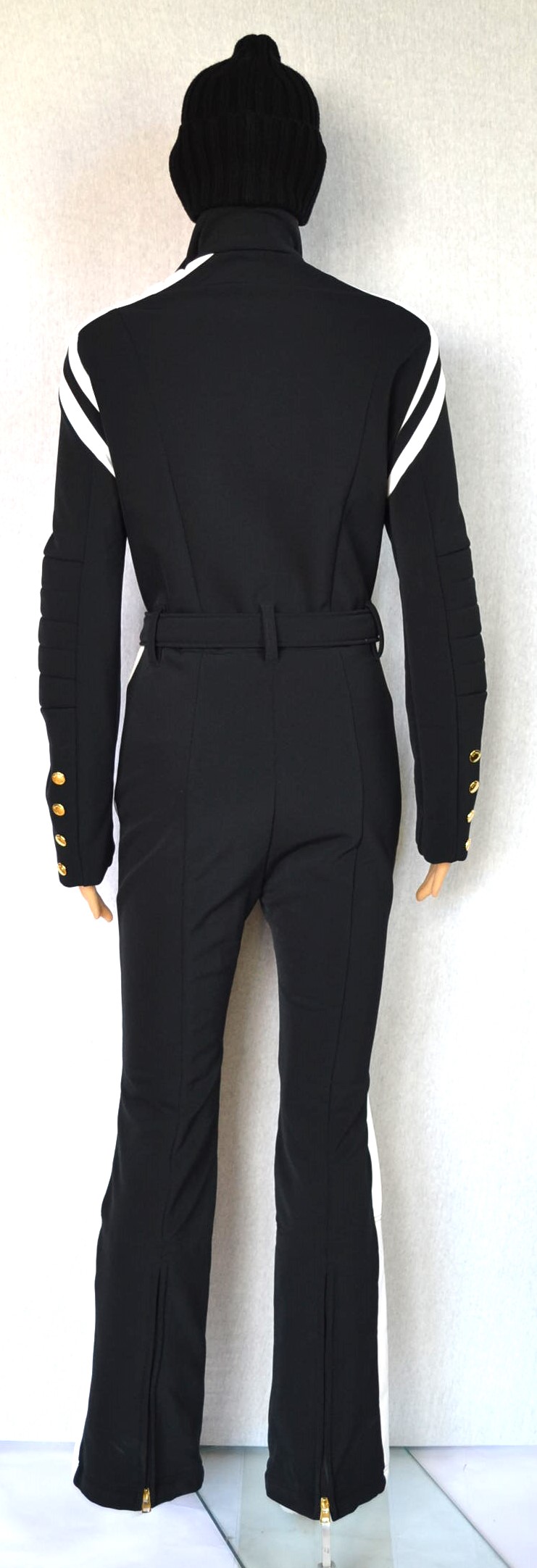 BOGNER JANI DAMEN JET SKIANZUG SOFTSHELL SKI SUIT OVERALL FULL STRETCH SCHWARZ WEIß Gr 38 40 42 M L XL NEU – Bild 5