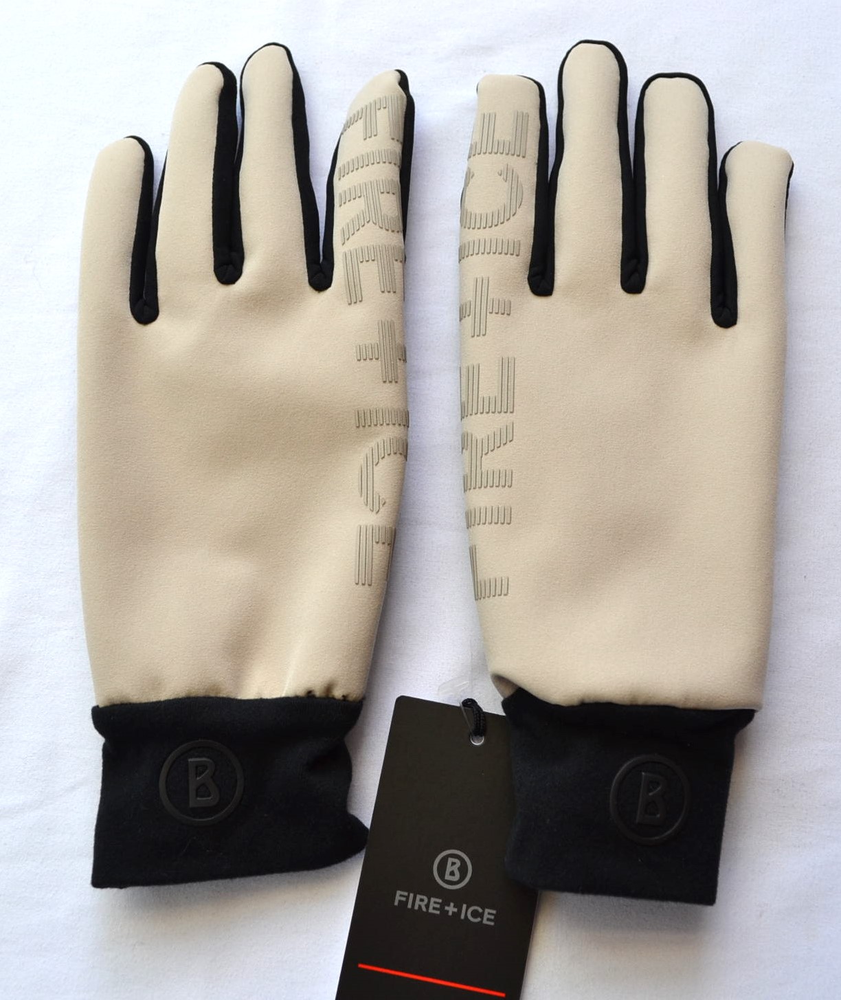 BOGNER F+I JANNIS HERREN WINTER HANDSCHUHE SPORT SKI TOUREN STRETCH LOGO UVP 80 € Gr 8,5 ML NEU – Bild 2