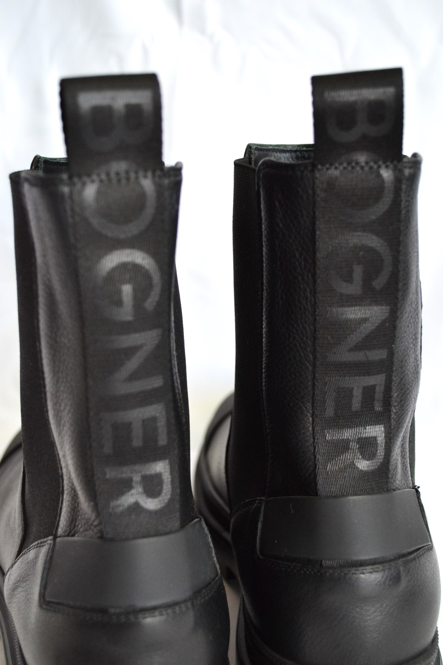 BOGNER CHESA ALPINA HERREN LEDER BOOTS SCHWARZ STIEFEL Gr 44 NEU OVP – Bild 8