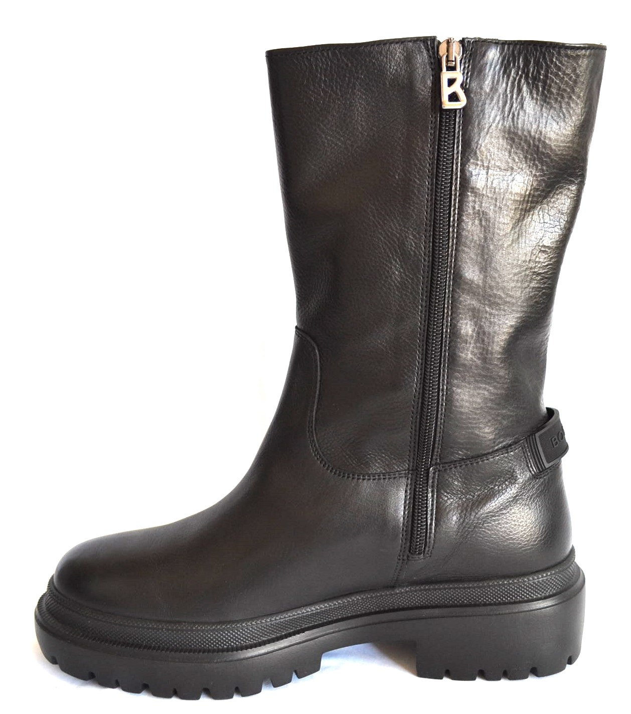BOGNER CHESA ALPINA DAMEN LEDER BOOTS FROZEN RIVIERA SCHWARZ Gr 42 NEU – Bild 4