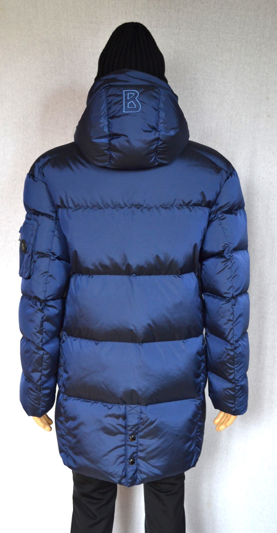 BOGNER JONES D2 HERREN DAUNENJACKE JACKE MANTEL MITTELBLAU Gr 54 XXL NEU – Bild 4