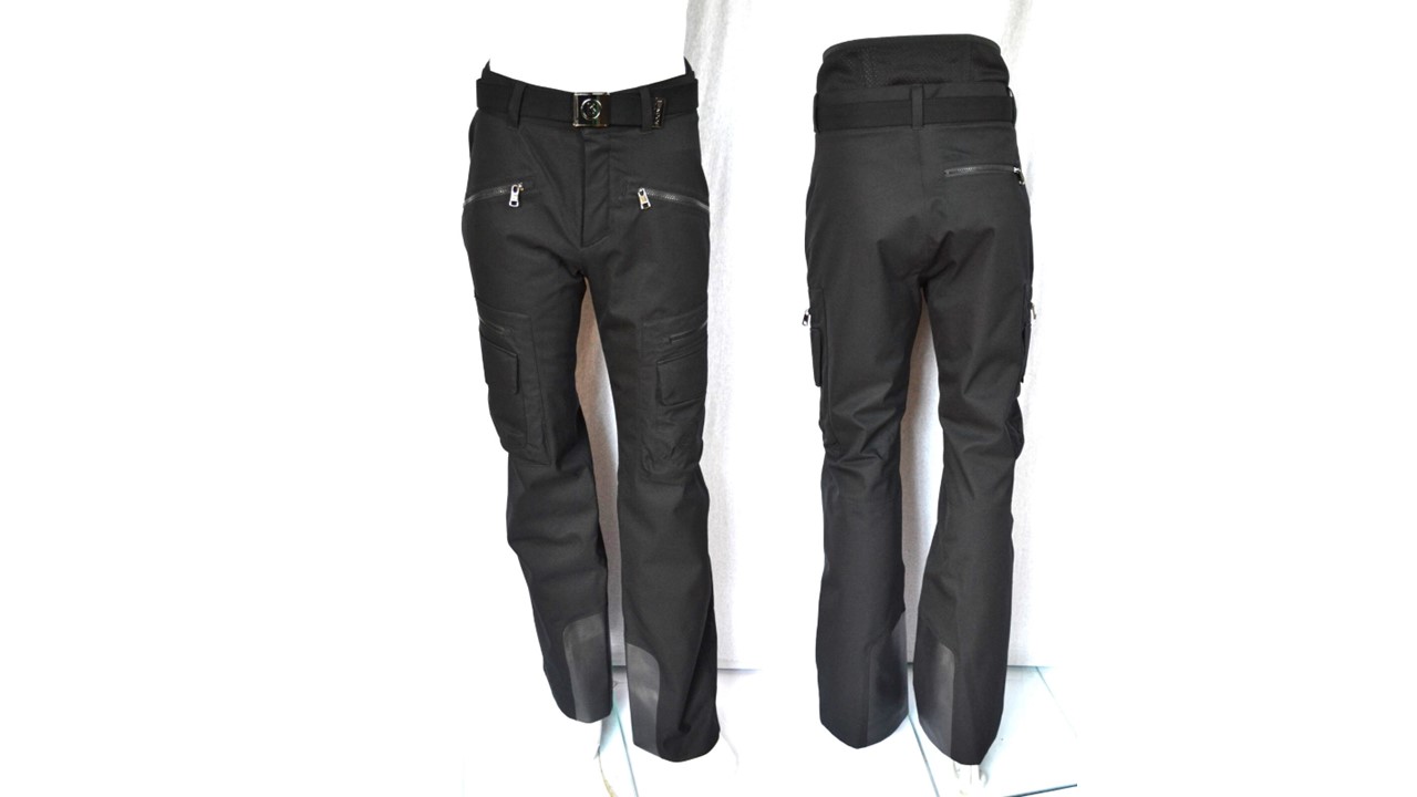 BOGNER NORIK HERREN SKIHOSE SCHWARZ MIT GÜRTEL Gr 50L L NEU