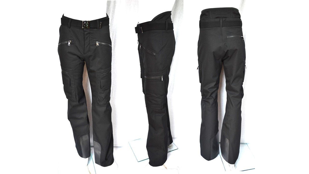 BOGNER NORIK HERREN SKIHOSE SCHWARZ MIT GÜRTEL Gr 50L L NEU – Bild 3