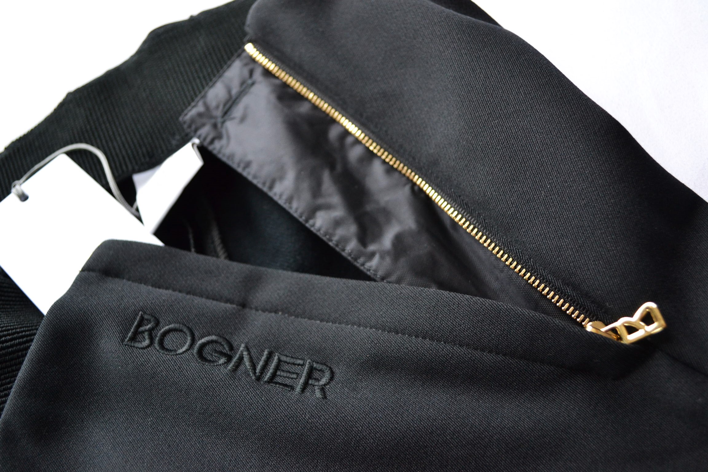 BOGNER ELAINE DAMEN SOFTSHELL SKI STEGHOSE SKIHOSE SCHWARZ GOLD Gr 42 XL NEU – Bild 9