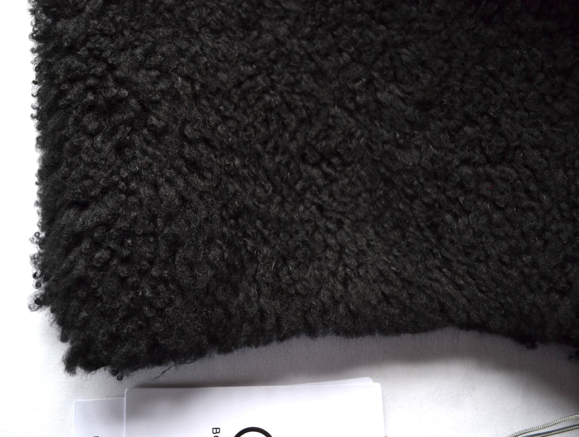 BOGNER FURAYA LAMMFELL LEDER KAPUZE ZUM ANKNÖPFEN für DAMEN JACKE FANJA JONNA ECHTFELL LAMMFELL 6 KNOPFE SCHWARZ NEU – Bild 6