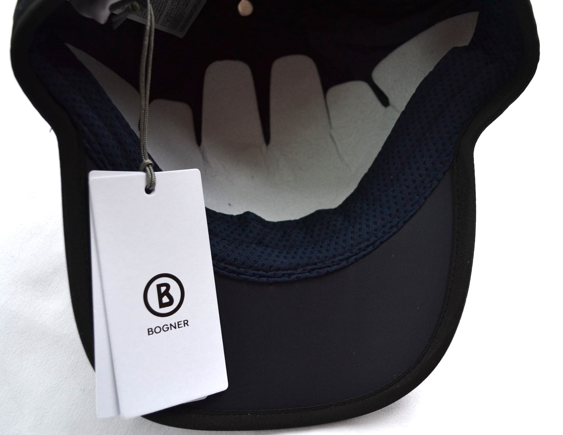 BOGNER MATS WINTER CAP BASECAP HERREN MÜTZE GOLF KAPPE DUNKELBLAU LEICHT WATTIERT ONE SIZE NEU – Bild 4