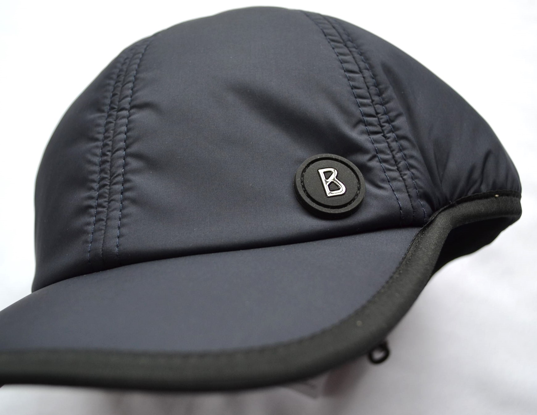 BOGNER MATS WINTER CAP BASECAP HERREN MÜTZE GOLF KAPPE DUNKELBLAU LEICHT WATTIERT ONE SIZE NEU – Bild 6