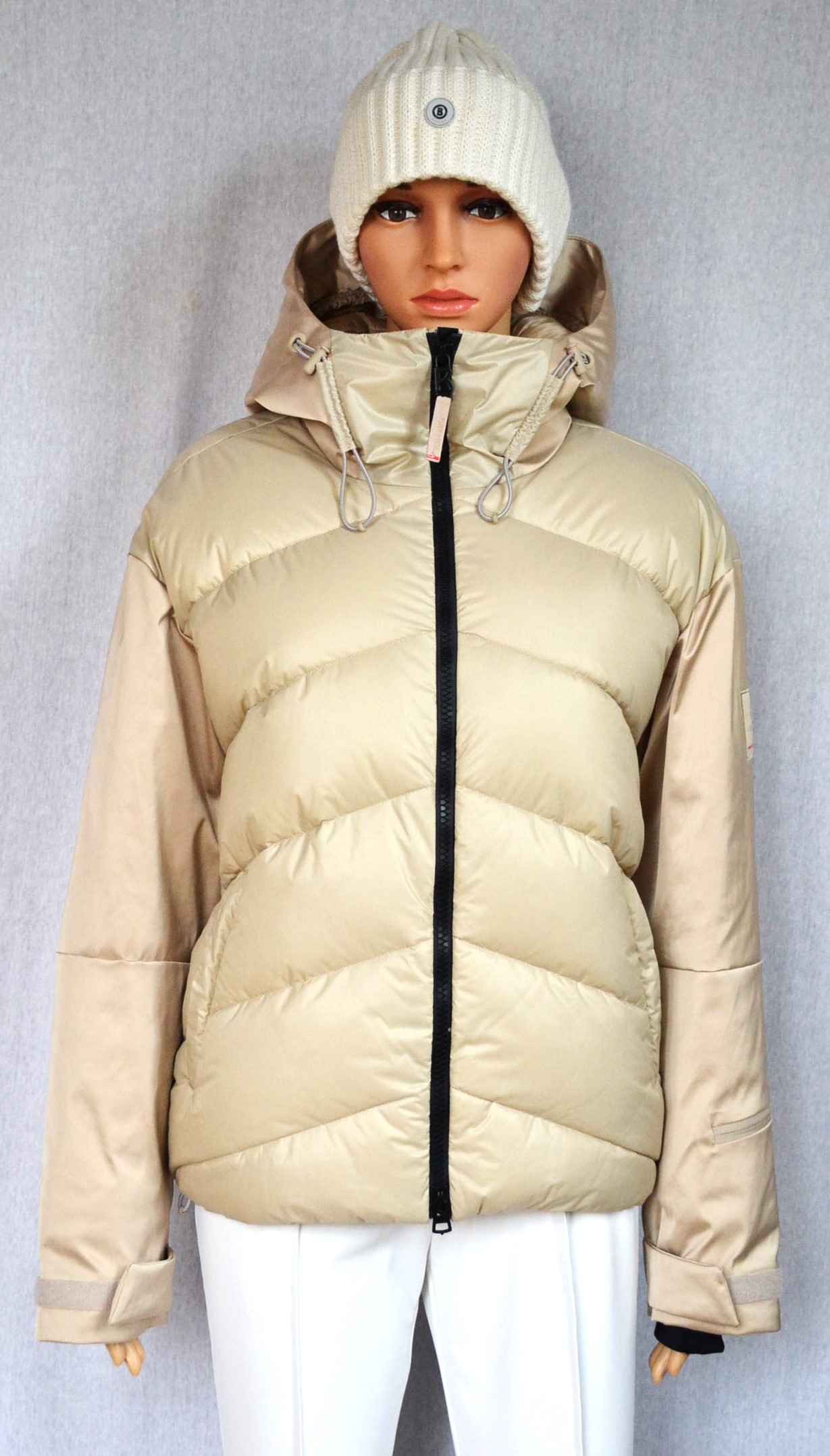 BOGNER FIRE+ICE TALINA DAMEN SKIJACKE BEIGE Gr 36 S NEU – Bild 9