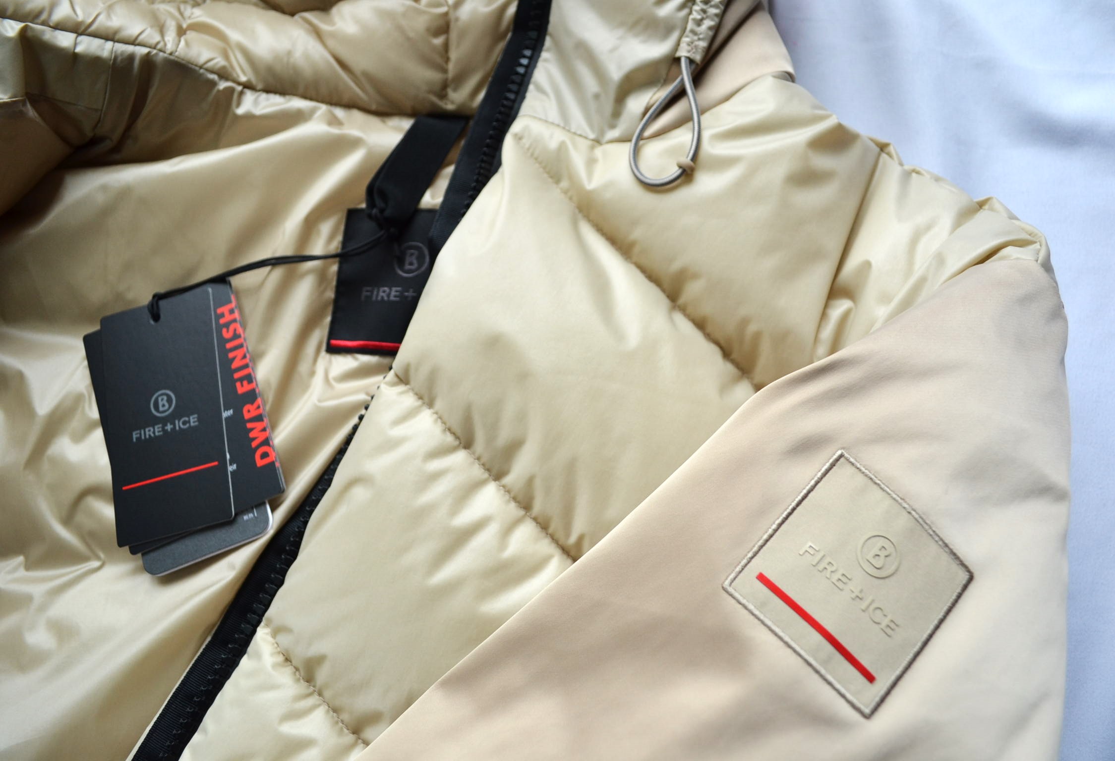 BOGNER FIRE+ICE TALINA DAMEN SKIJACKE BEIGE Gr 36 S NEU – Bild 14