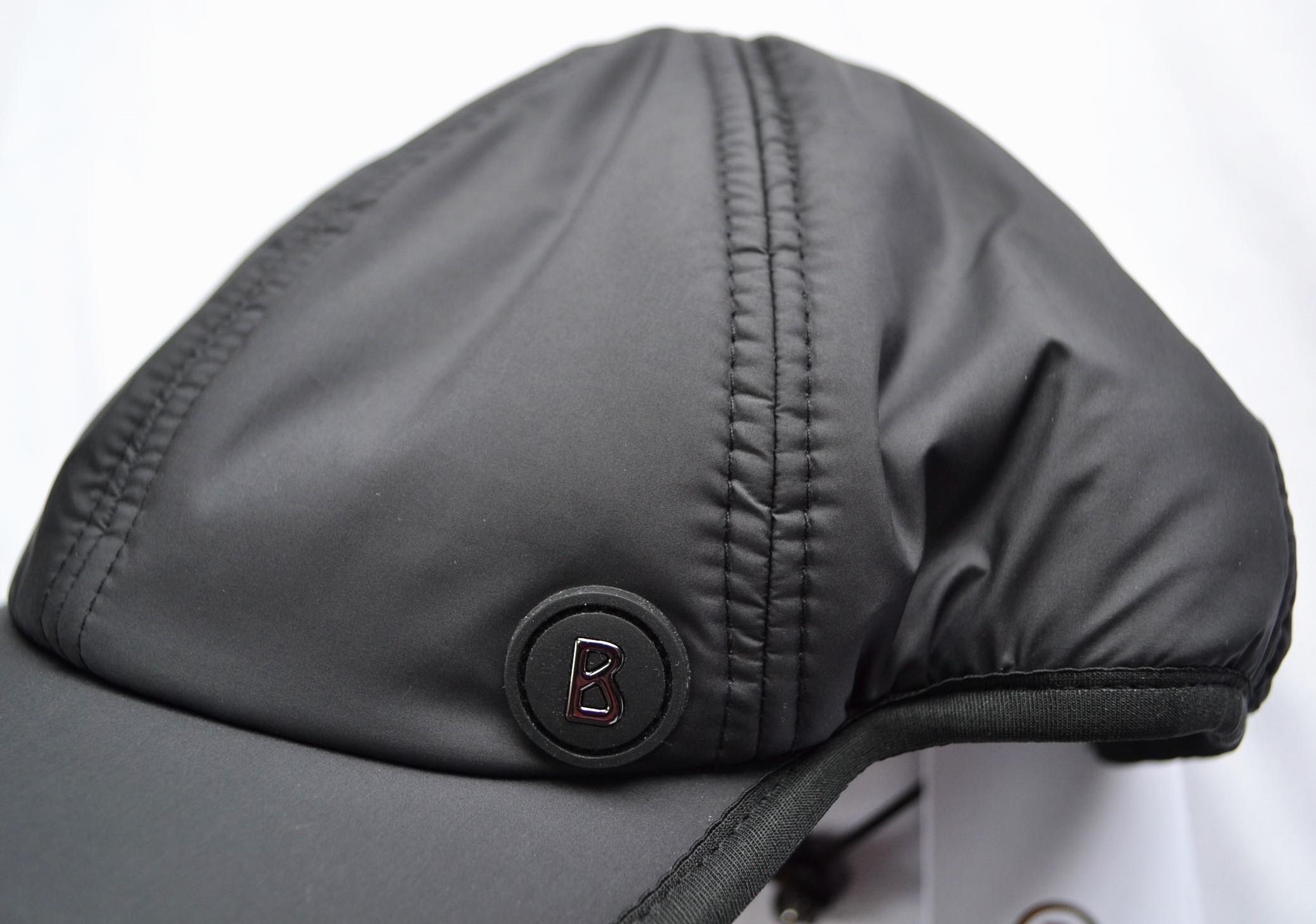 BOGNER MATS WINTER CAP BASECAP HERREN MÜTZE GOLF KAPPE SCHWARZ LEICHT WATTIERT ONE SIZE NEU – Bild 4